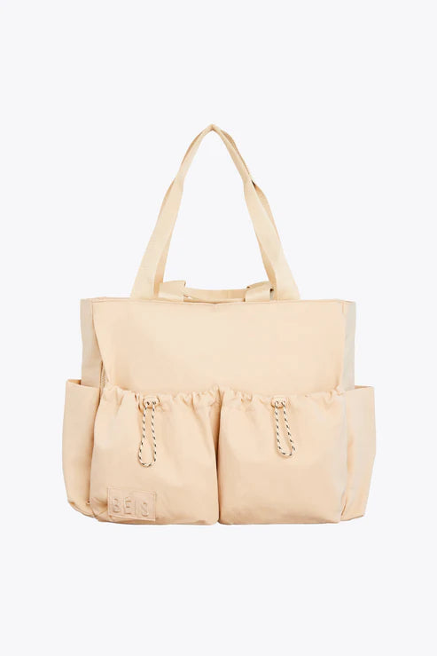 The Sport Carryall in Beige Chic Tennis Tote