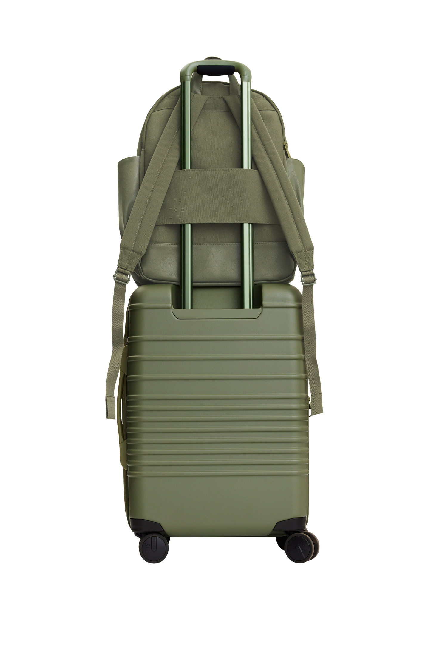 The Travel Backpack in Olive