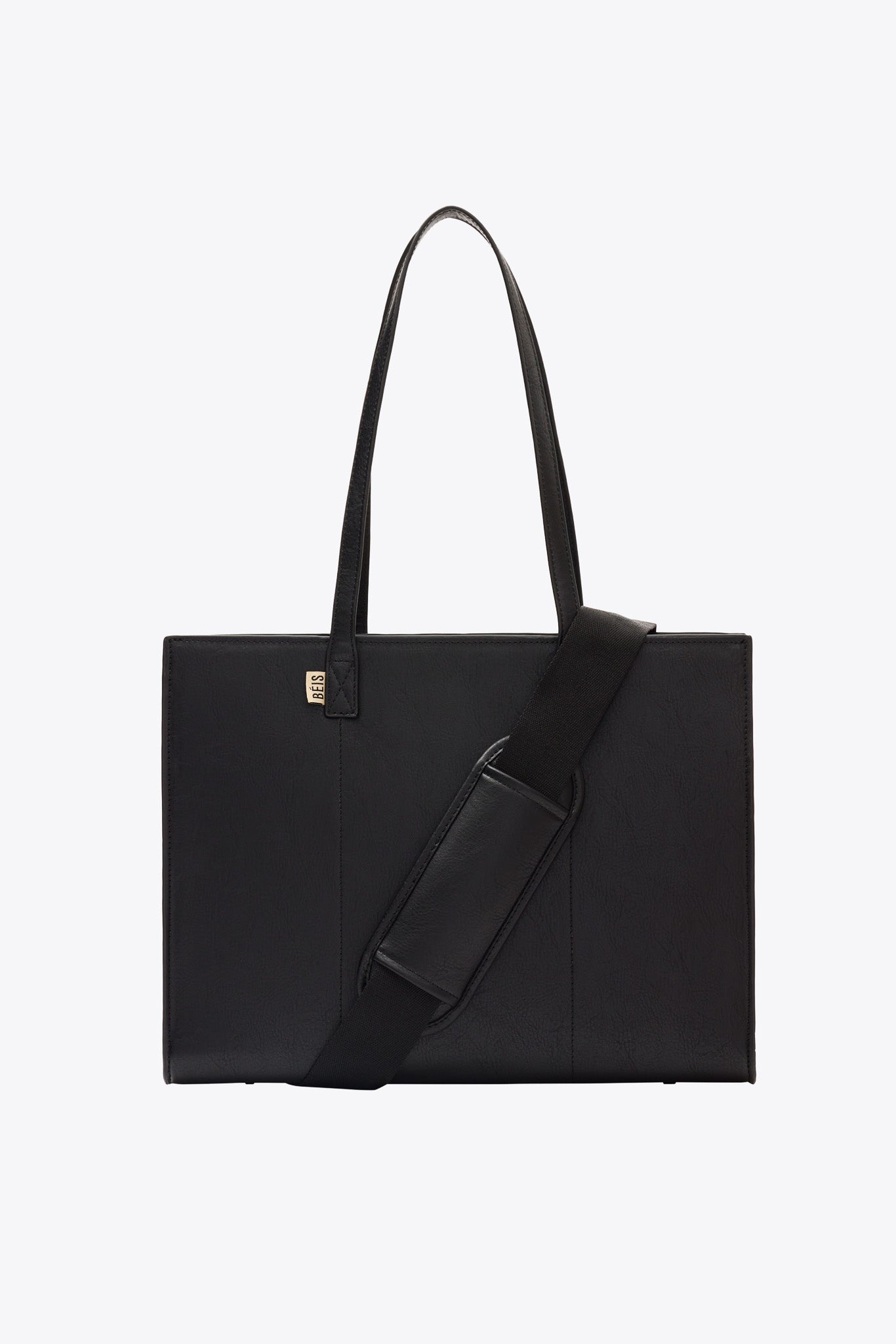 BÉIS 'The Work Tote' in Black Black Work Bag For Women Laptop Tote Bag