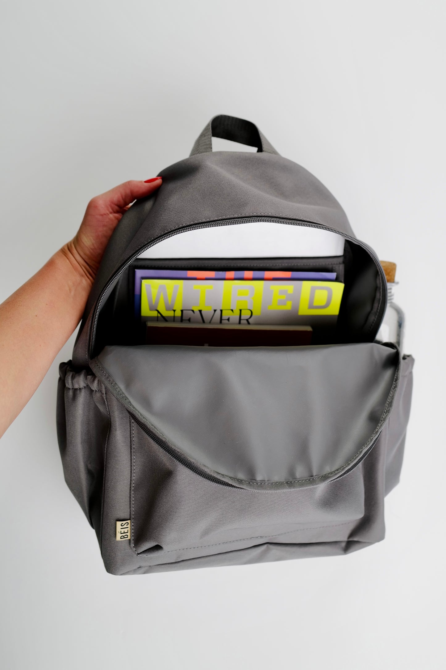 The BÉISics Backpack in Grey