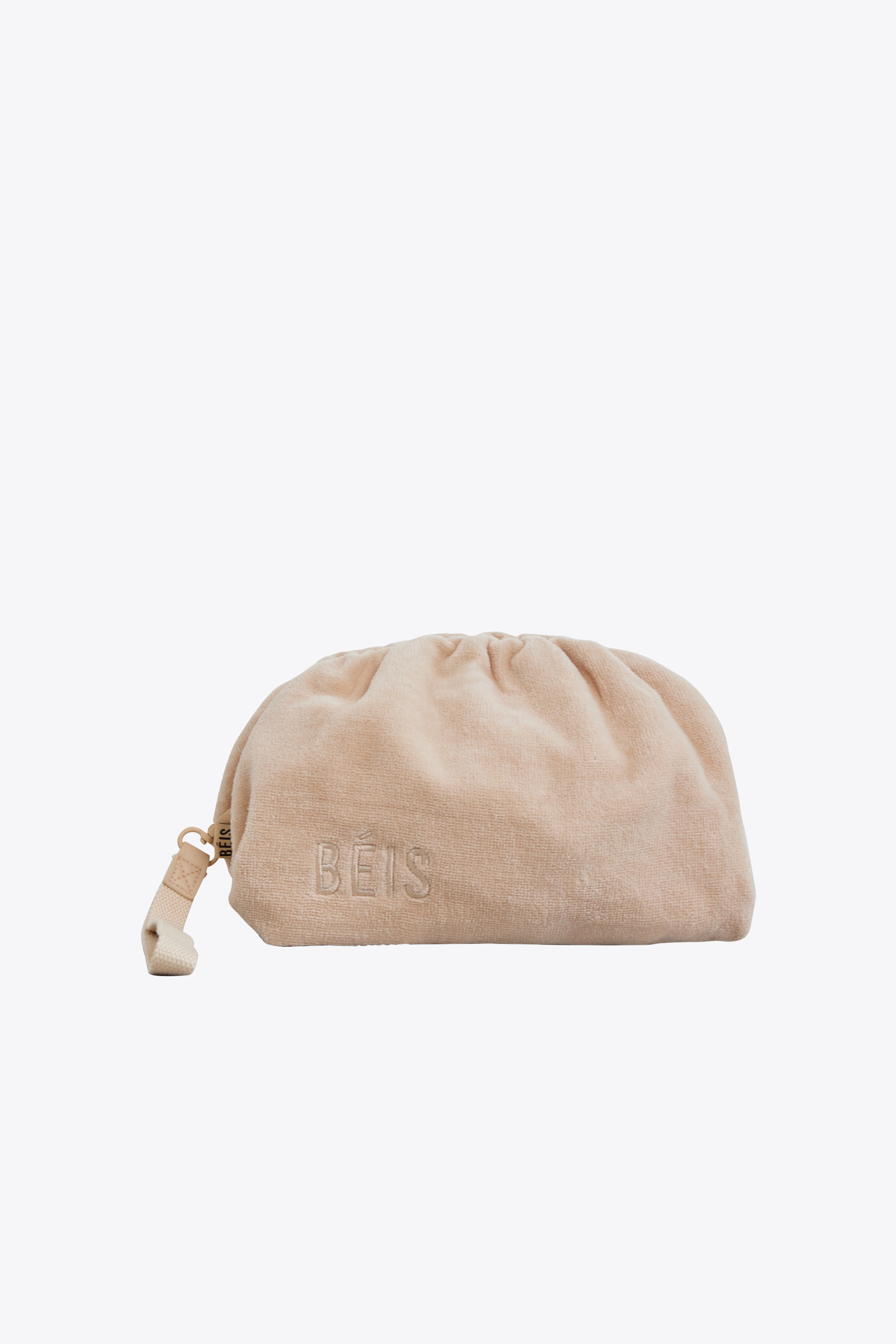 BEIS Terry Cosmetic 2024 Clutch in BEIGE