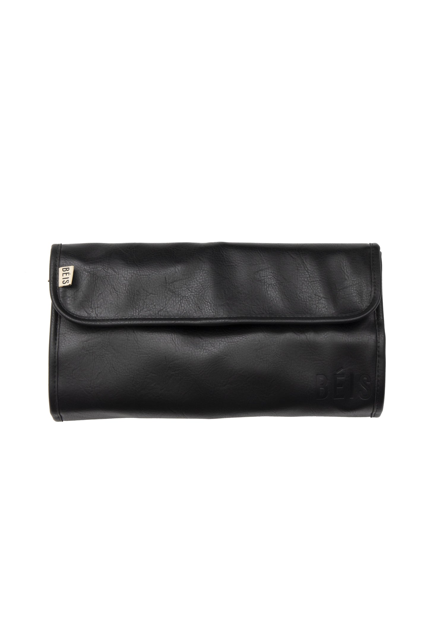 Front Angle Jewelry Case in Black, Blue Sky Background