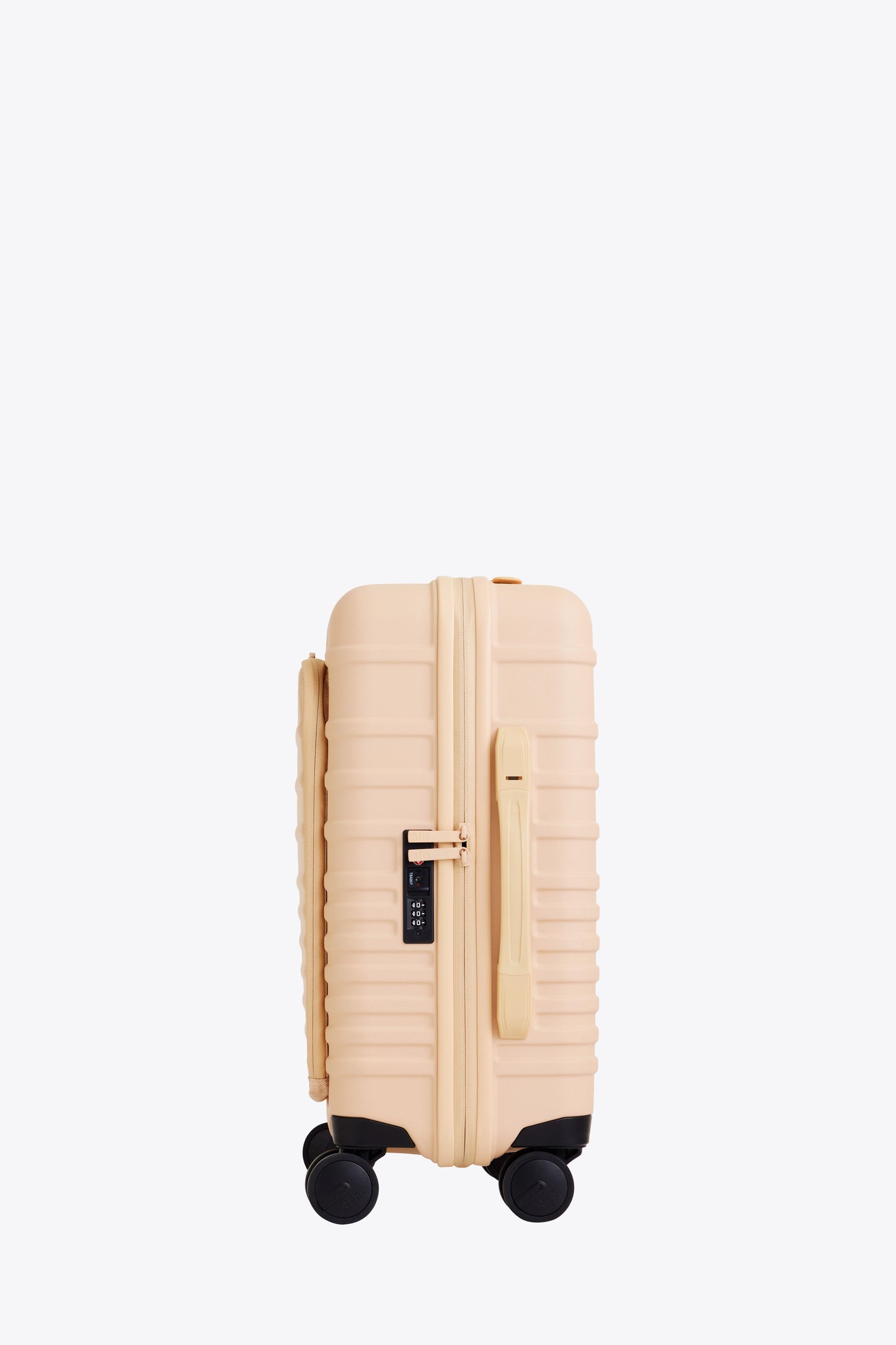 The Front Pocket Carry-On Roller in Beige