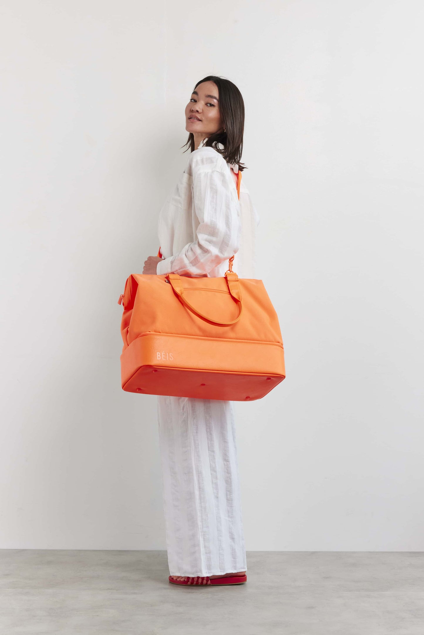 The Weekender in Creamsicle
