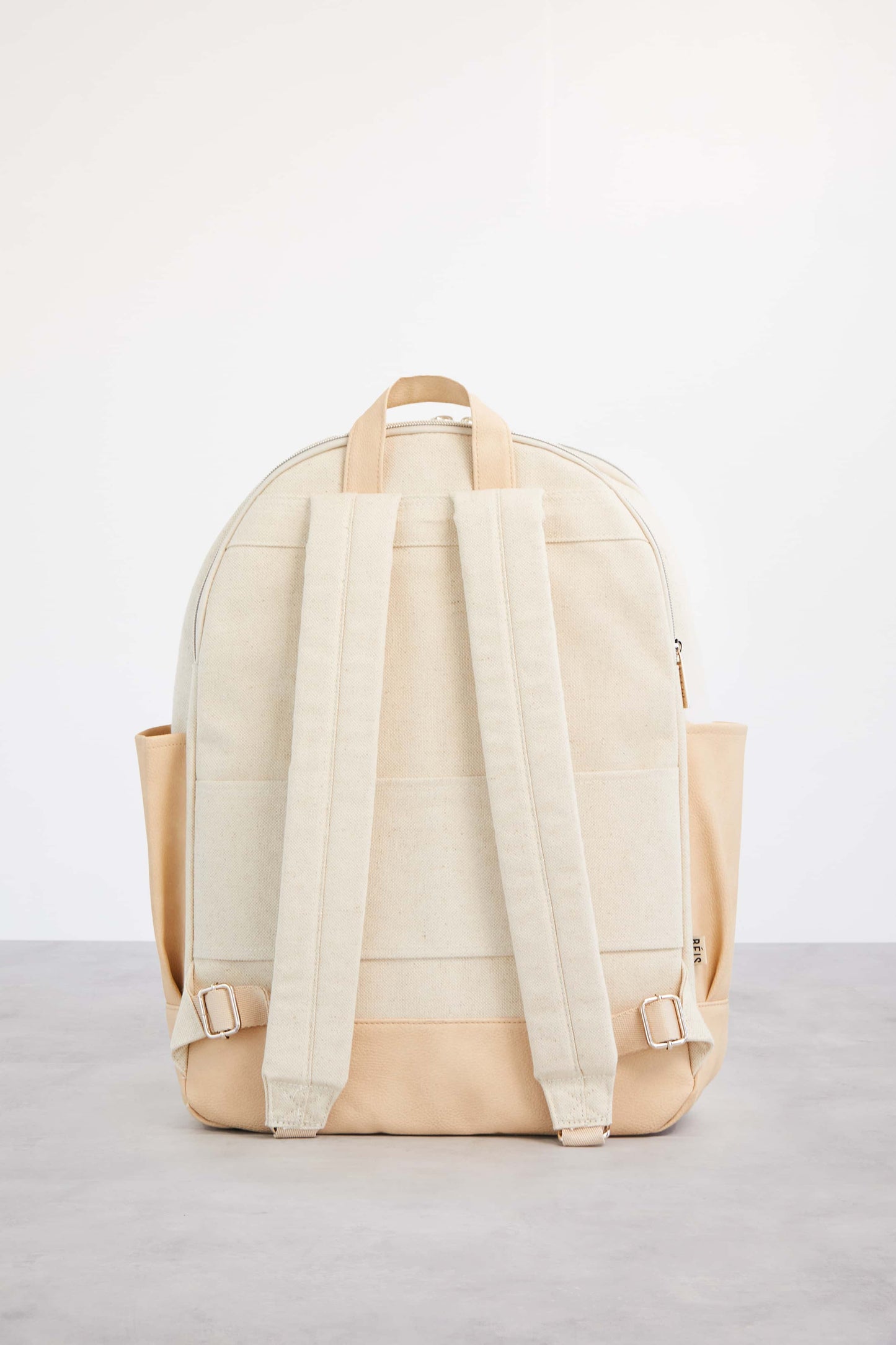 Backpack Beige Back