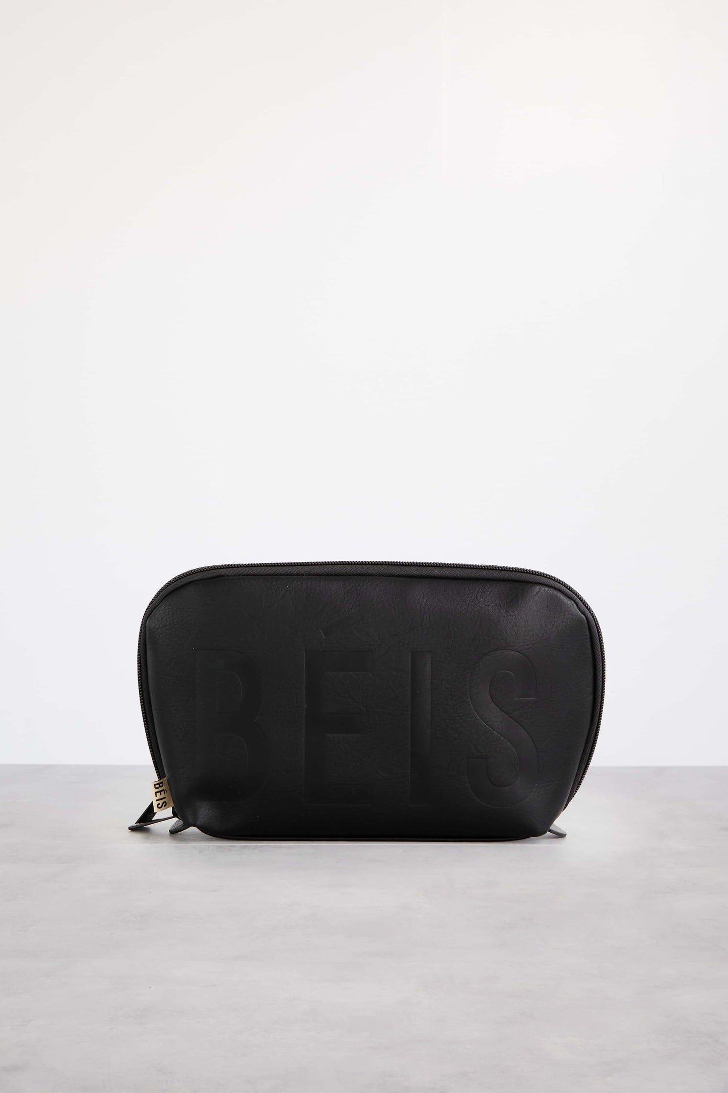 Cosmetic Pouch Set Black Front