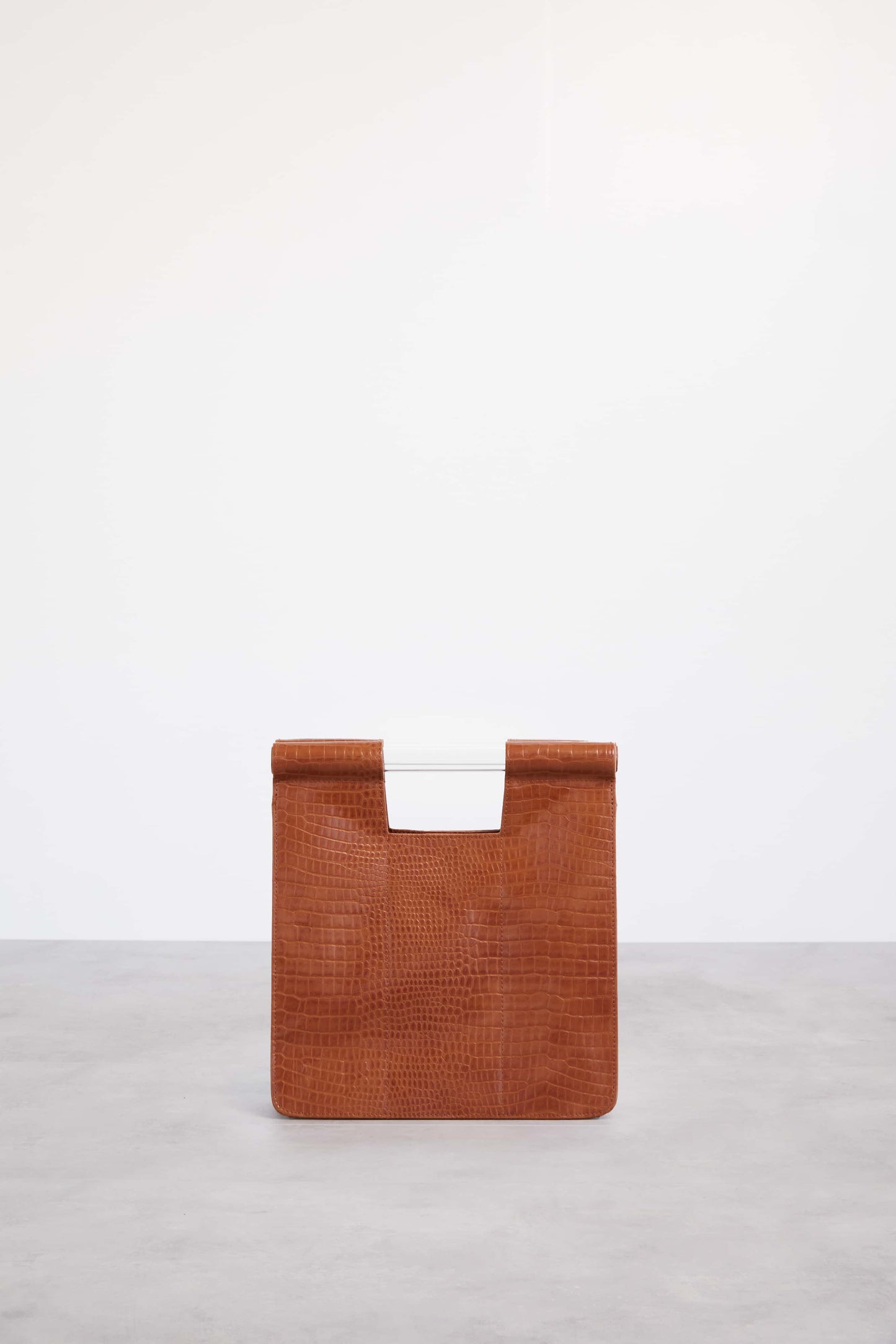 The Crossbody in Cognac Croc