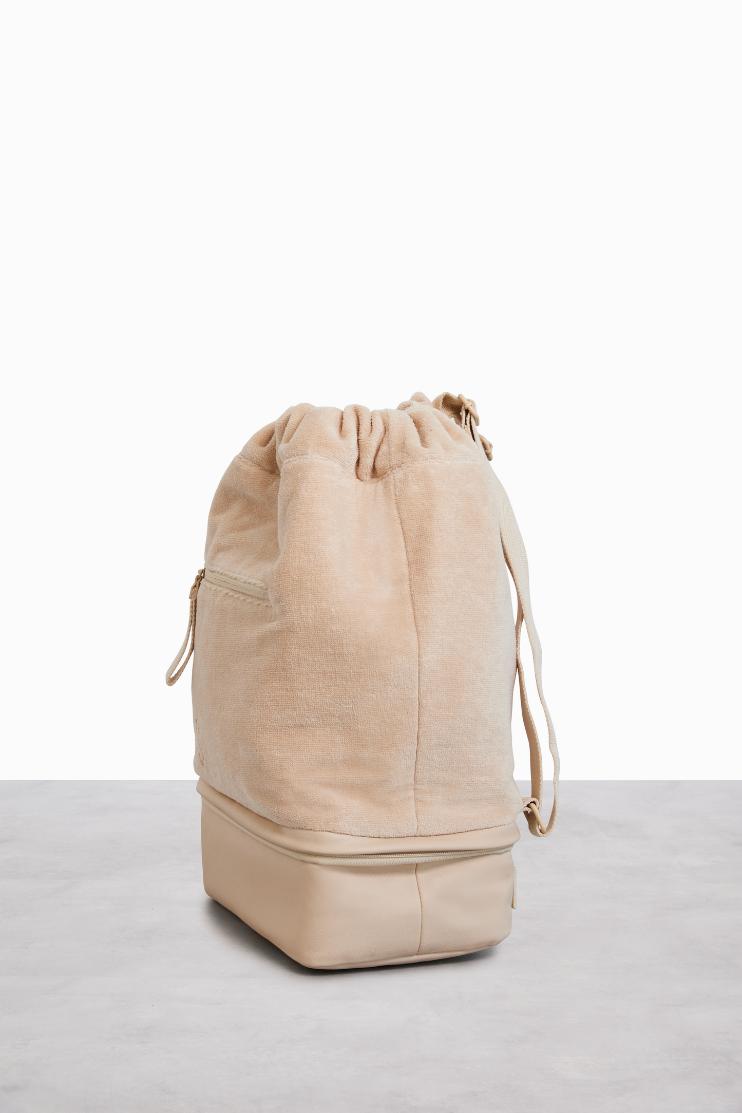 The Terry Backpack Cooler in Beige