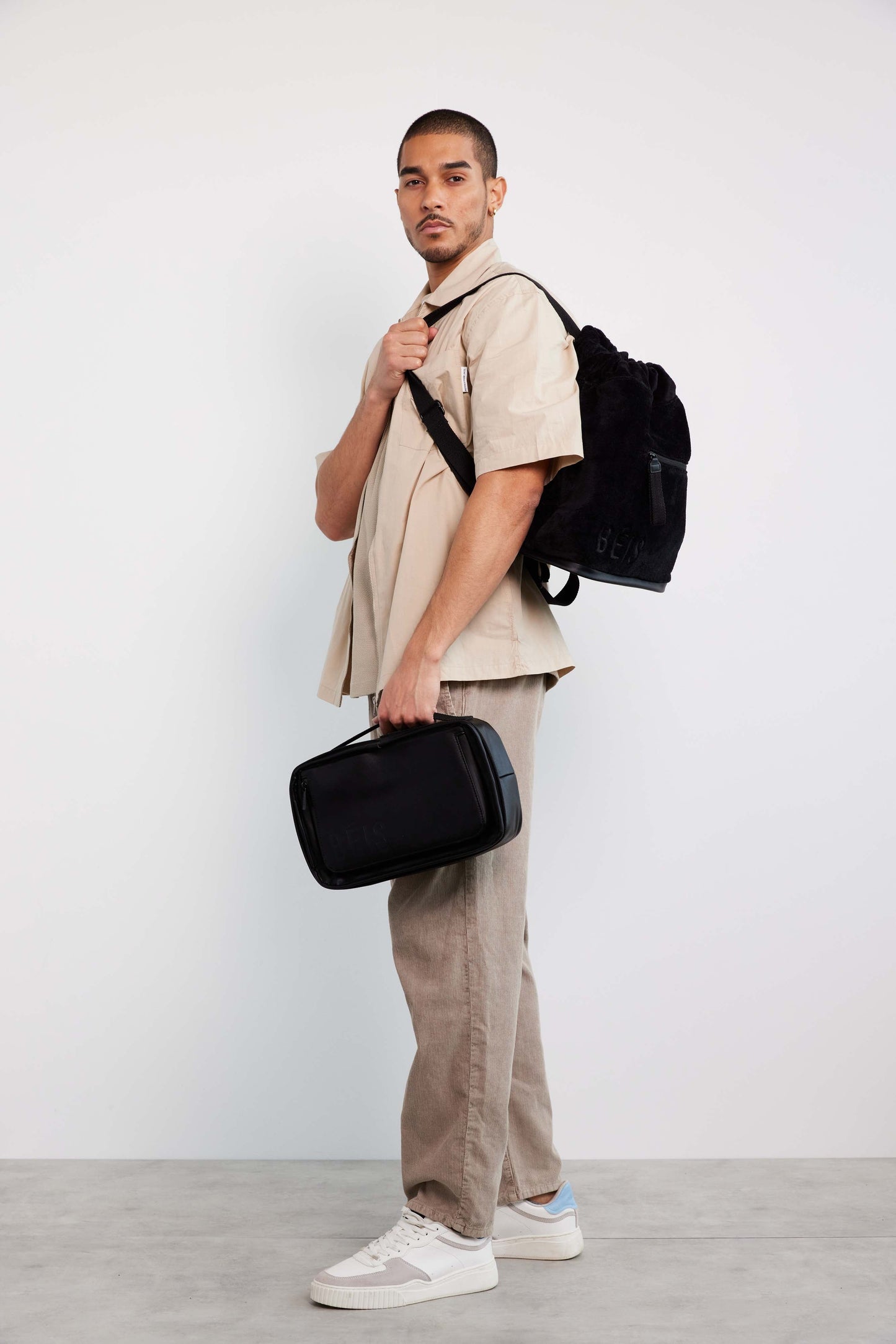 The Terry Backpack Cooler in Black