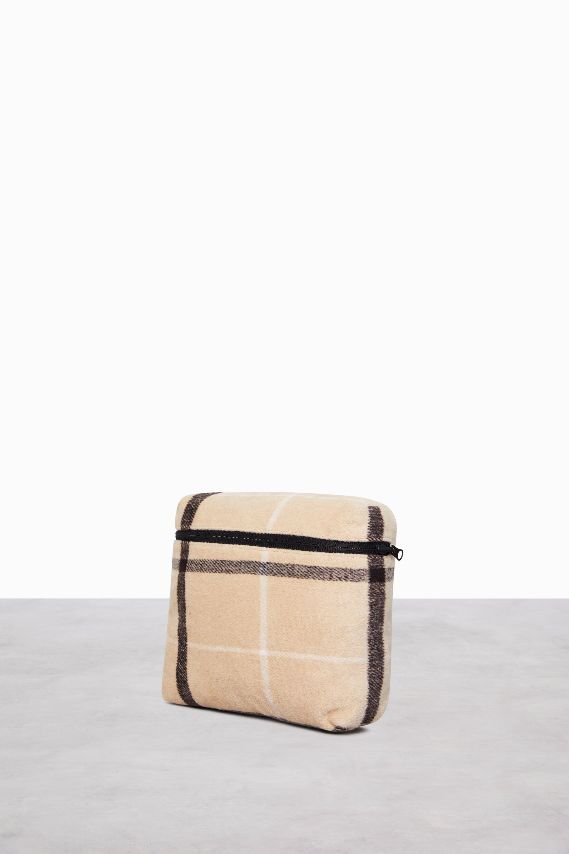 Packable Poncho Black Small Zip Case