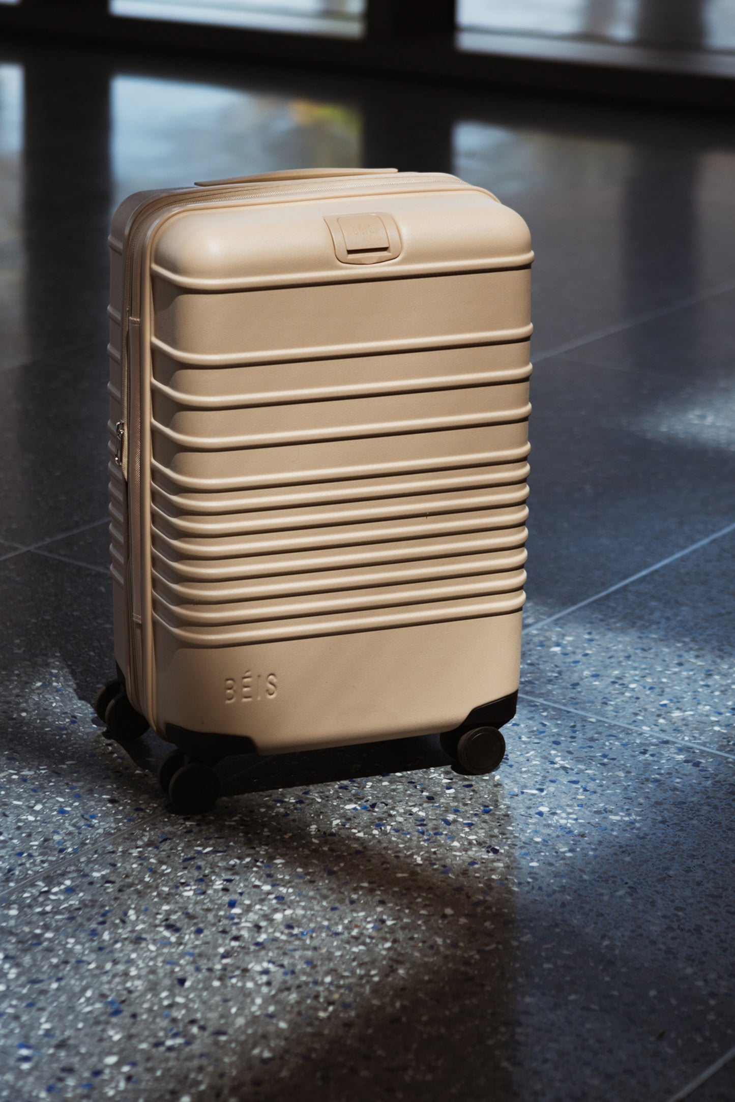 The Carry-On Roller in Beige