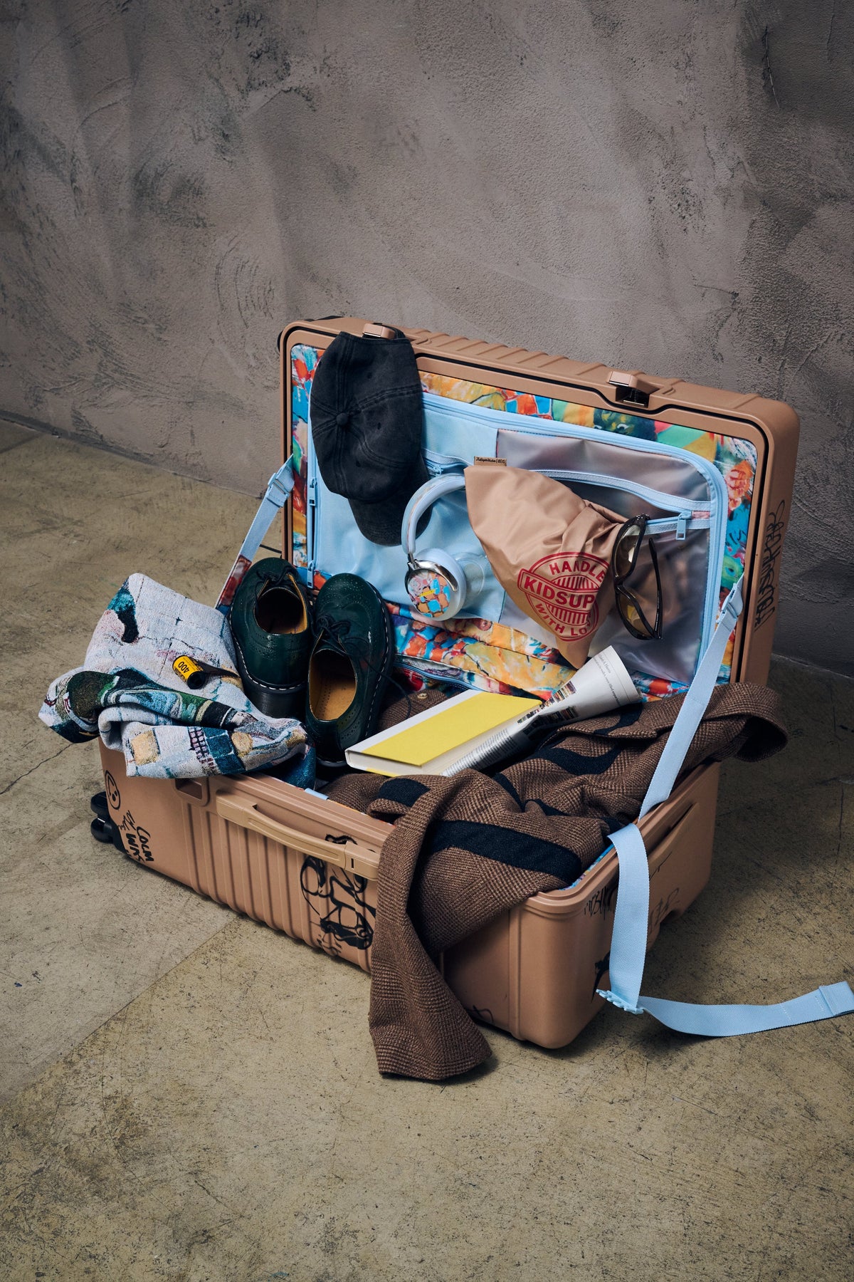 BÉIS x KidSuper The Trunk Check-In Roller in Cargo