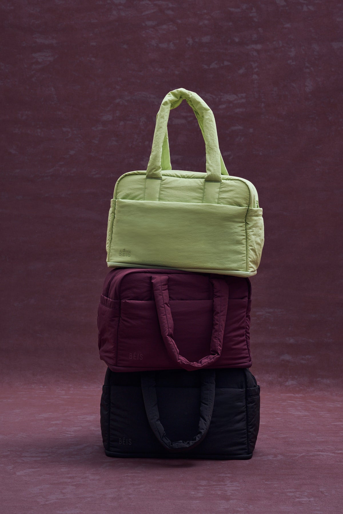 The Air Duffle in Plum