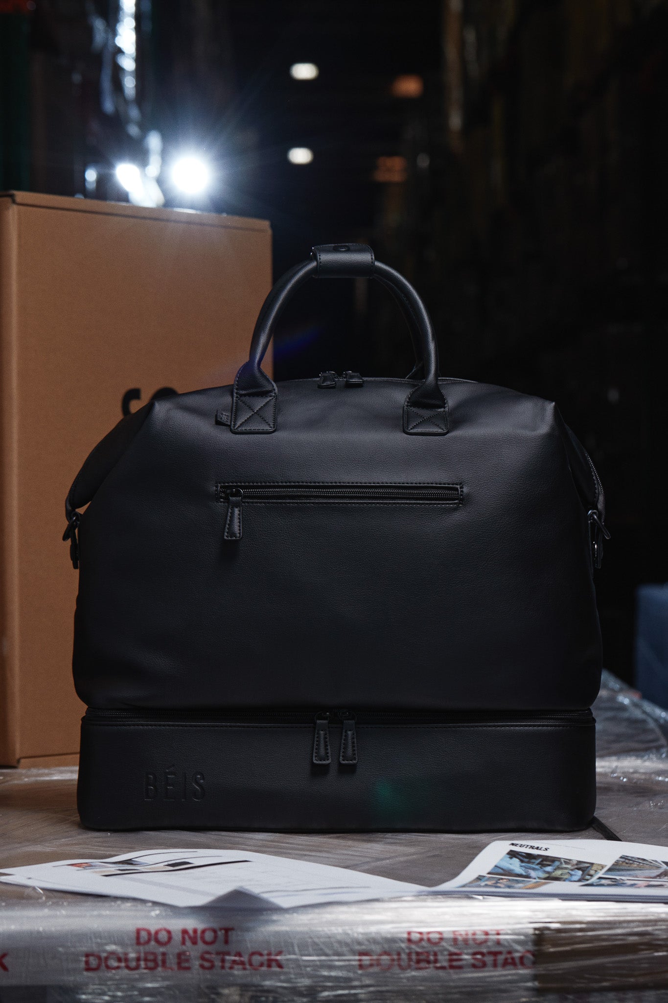 The Premium Weekender in Black