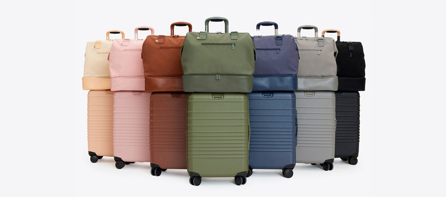 CREATE your <br> perfect luggage set