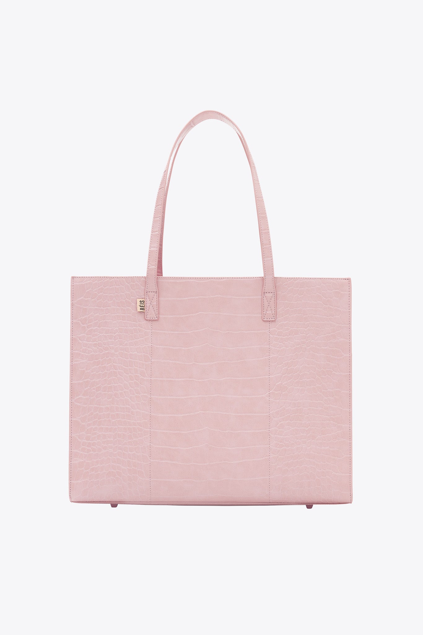 Light pink hotsell leather tote