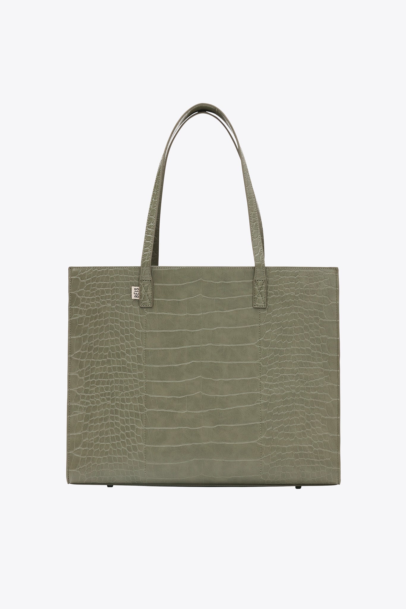 Beis work tote online croc