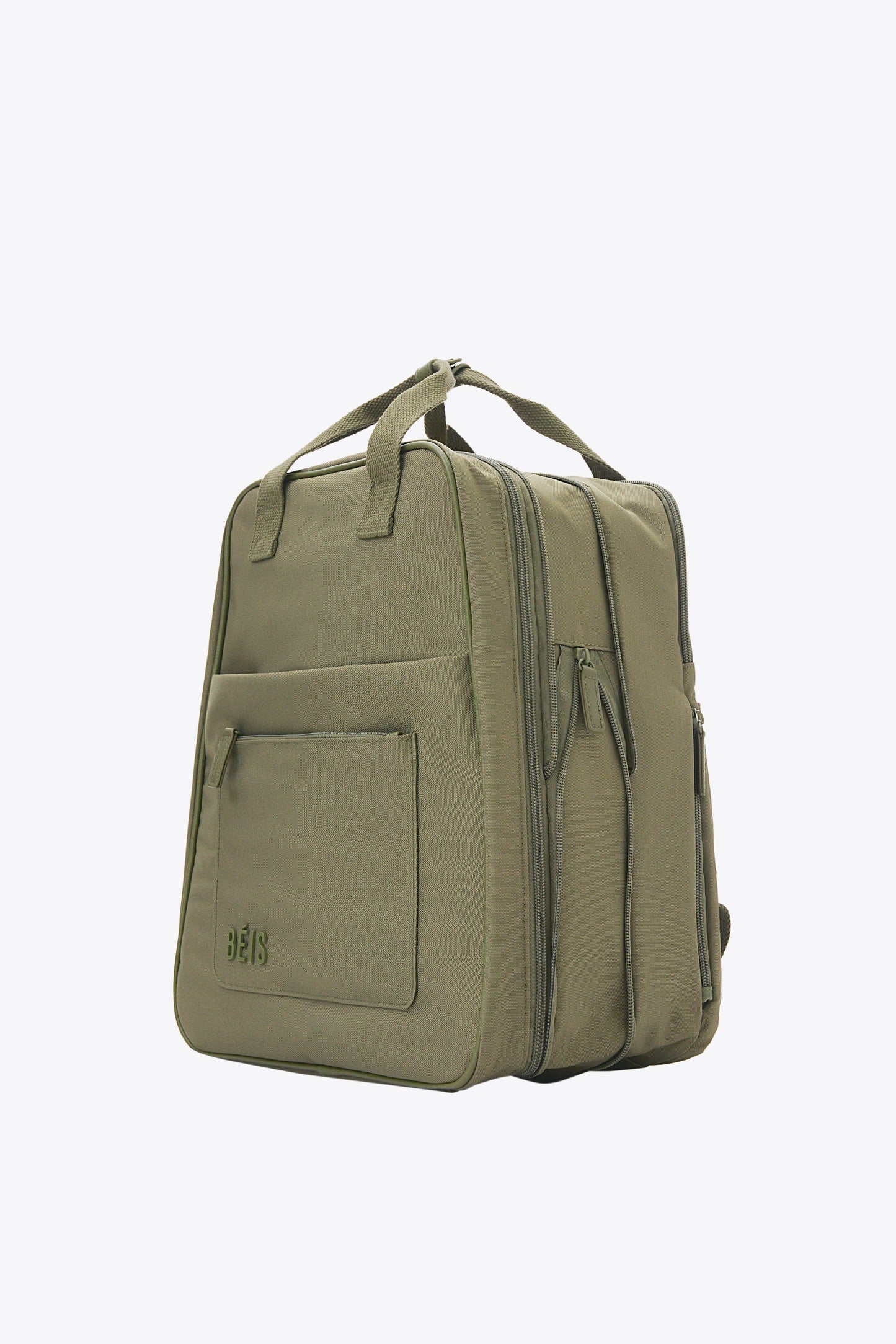 The Expandable Backpack in Olive