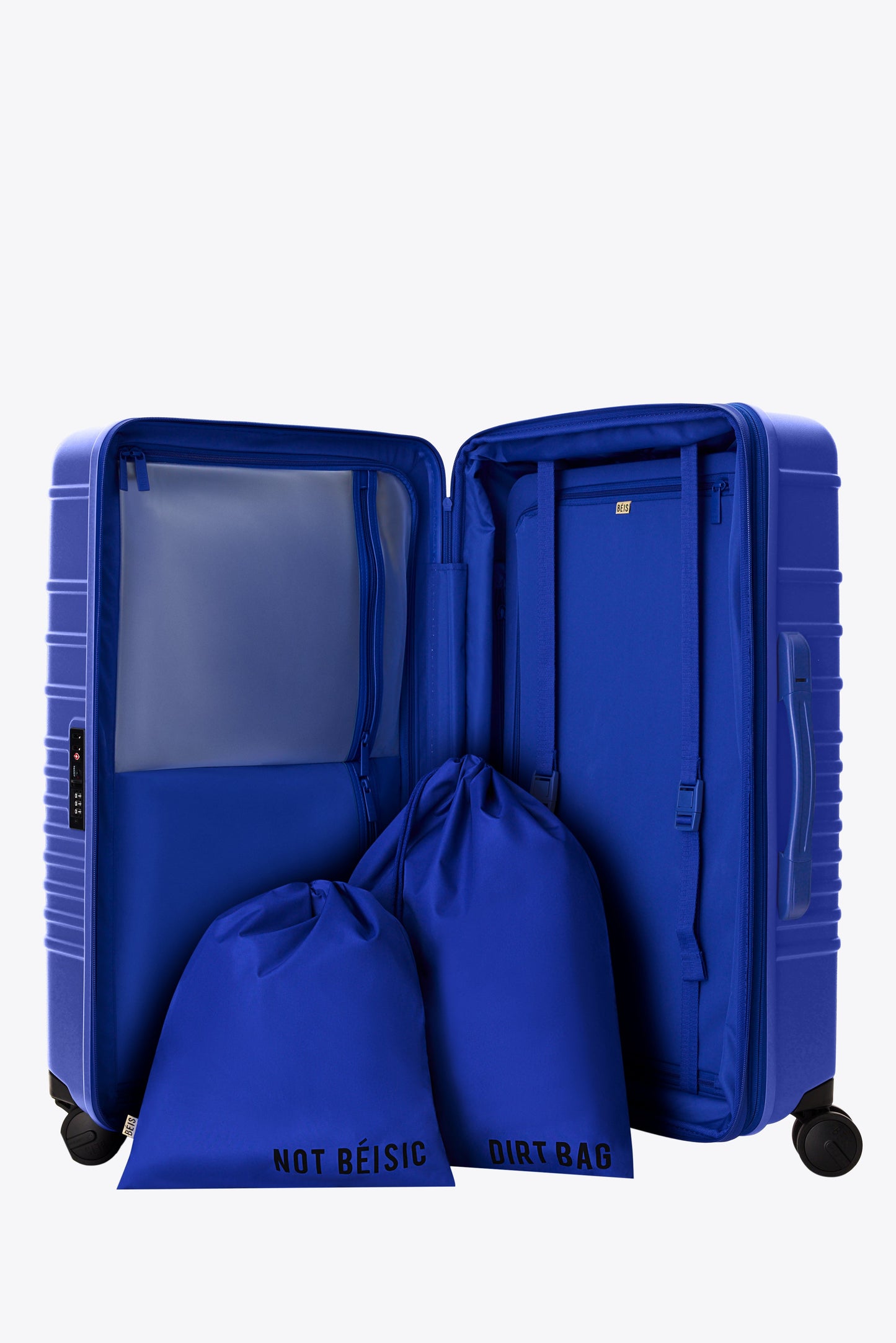 The Medium Check-In Roller in Cobalt Blue