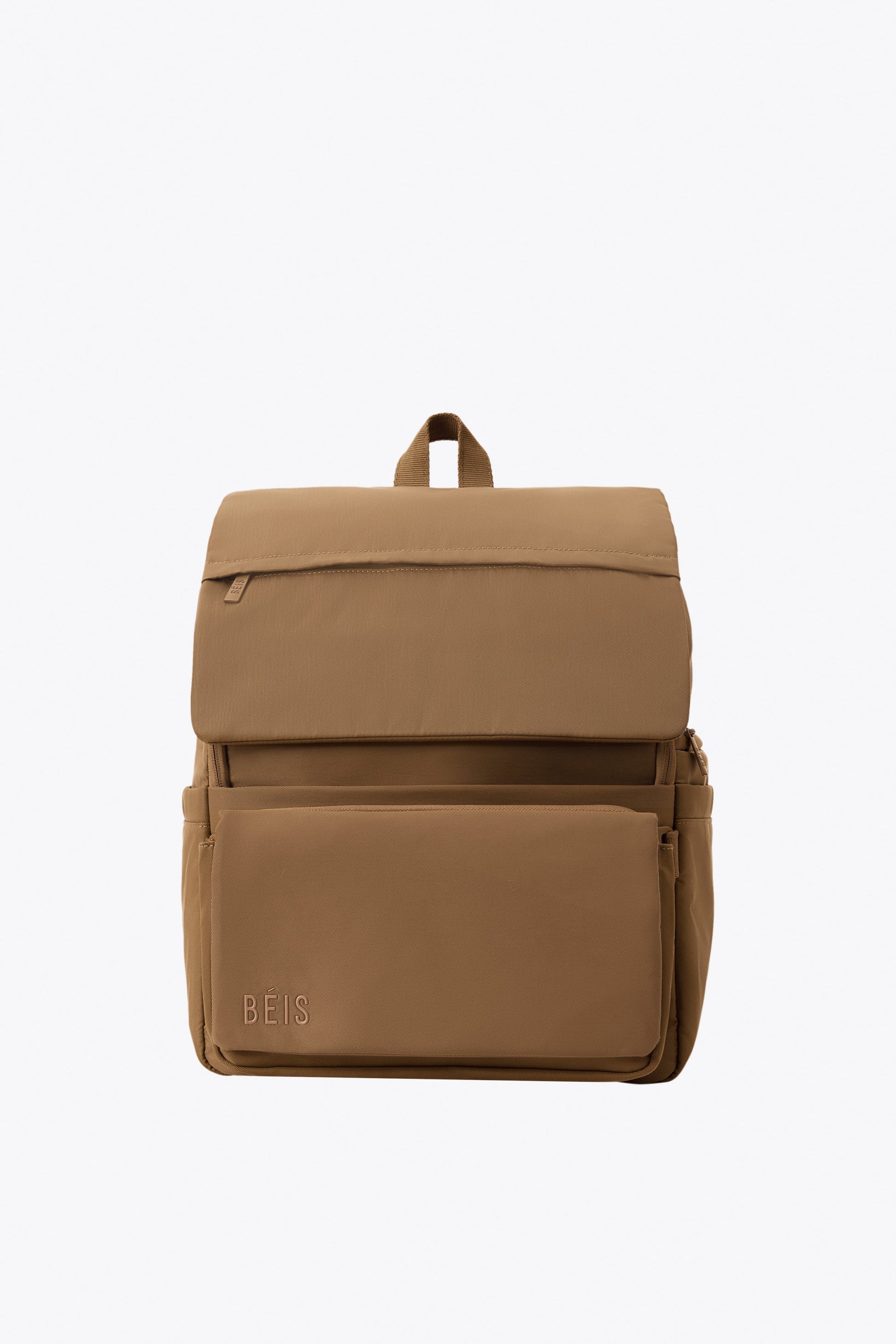 The Ultimate Diaper Backpack in Camel - Main Image