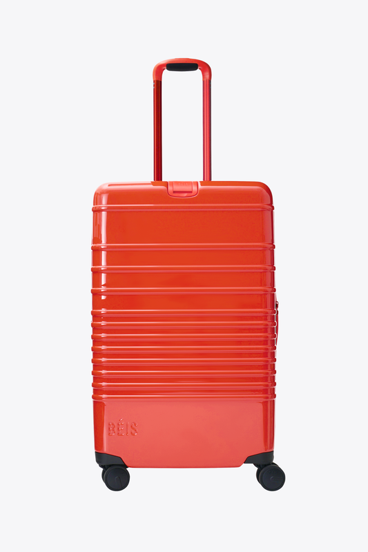 The Medium Check-In Roller in Glossy Flame