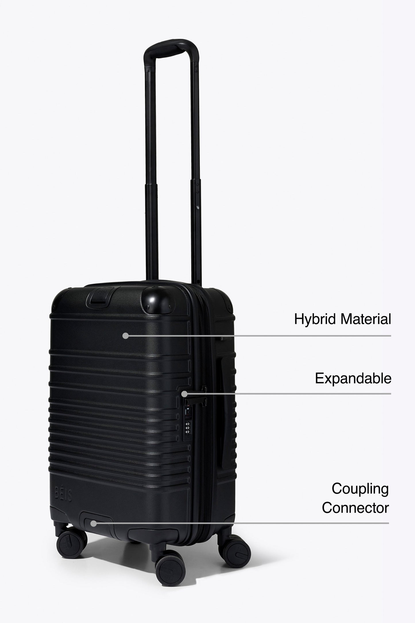The Hybrid Carry-On Roller in Black
