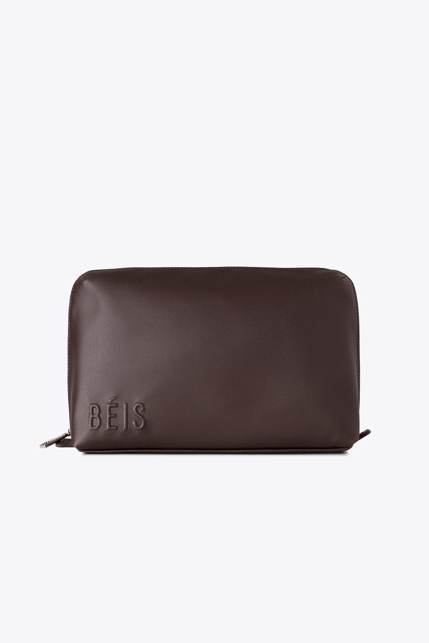 The Medium Cosmetic Pouch in Espresso