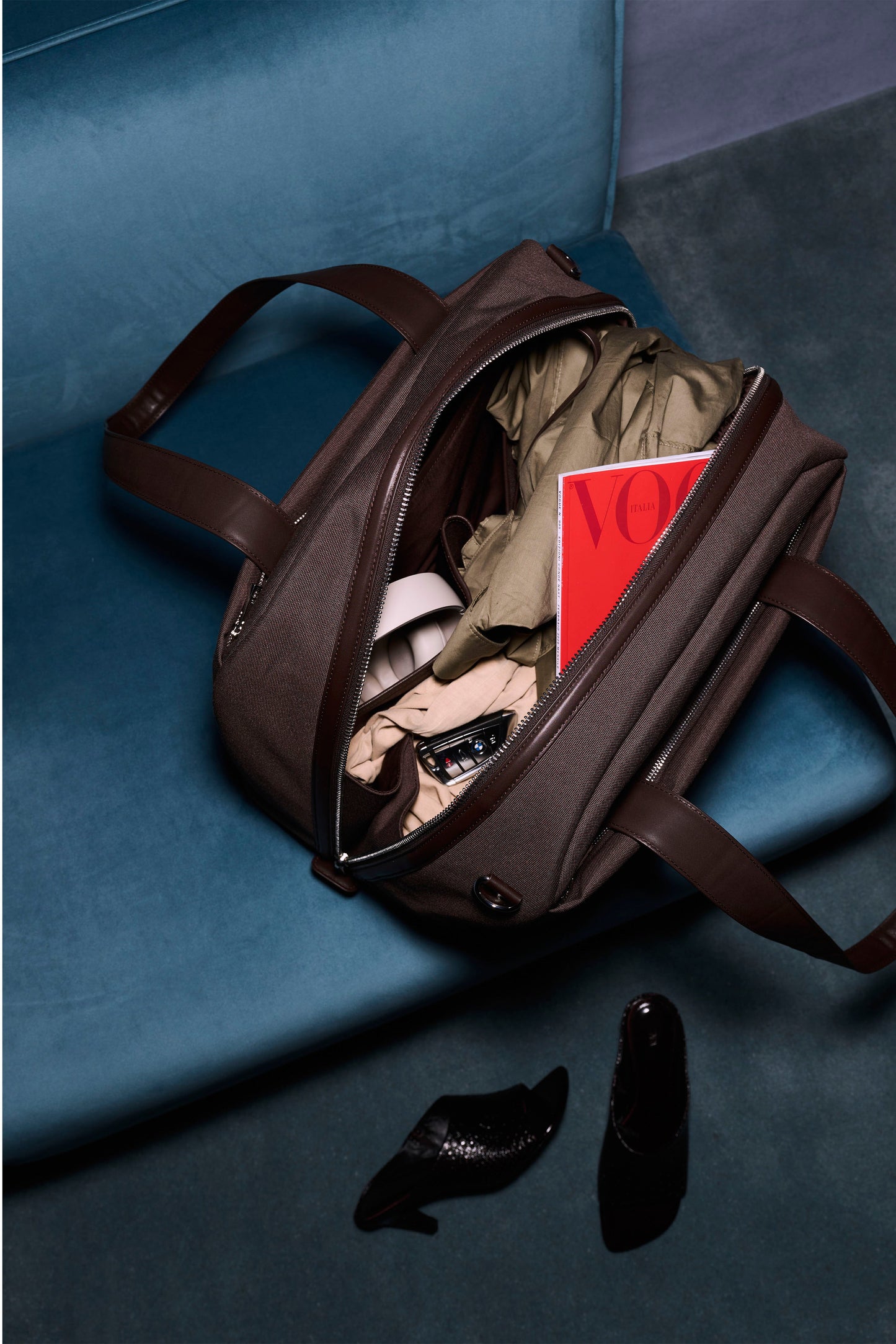 The Duffle in Espresso