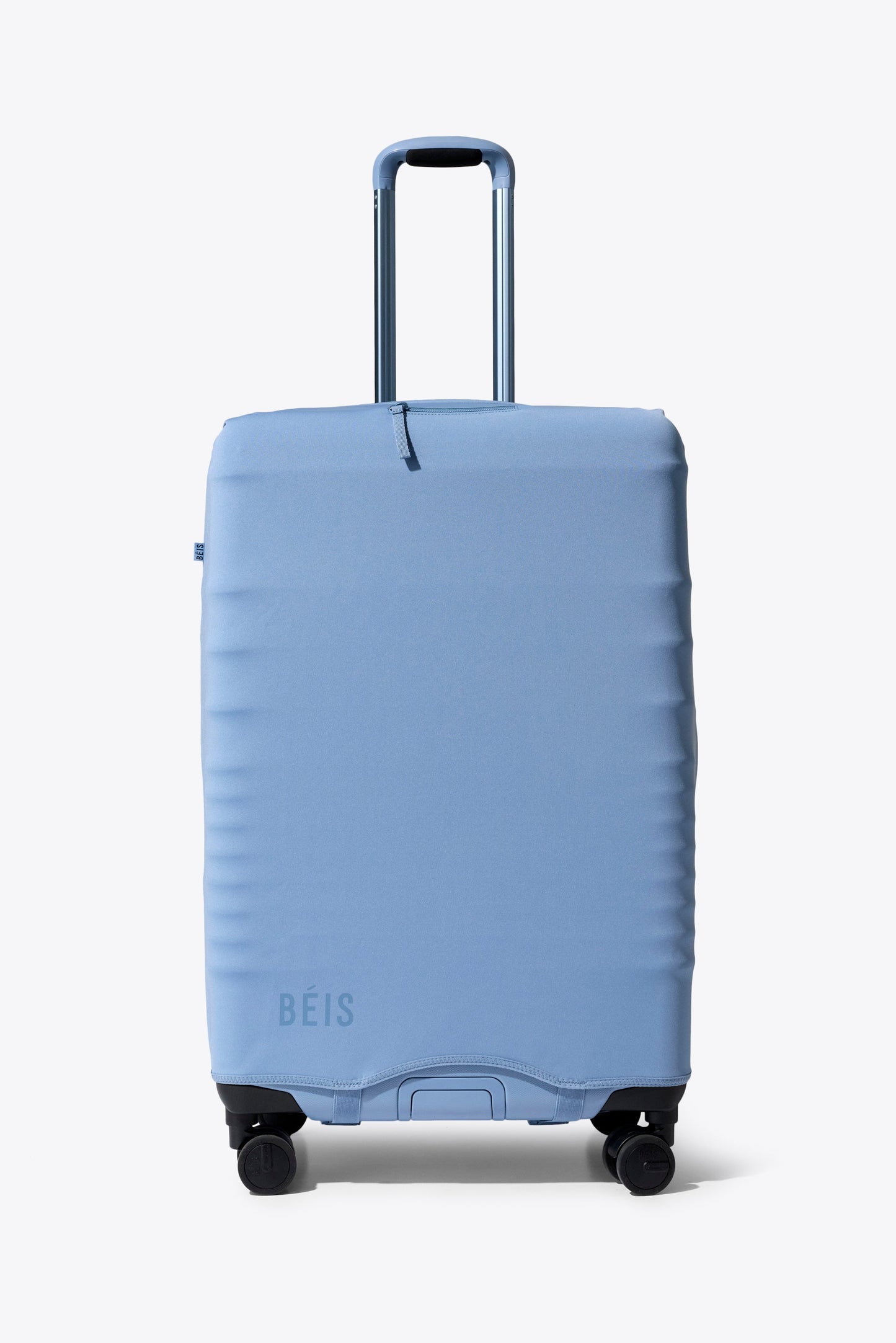 The Hybrid Check-In Luggage Cover in Dusty Blue