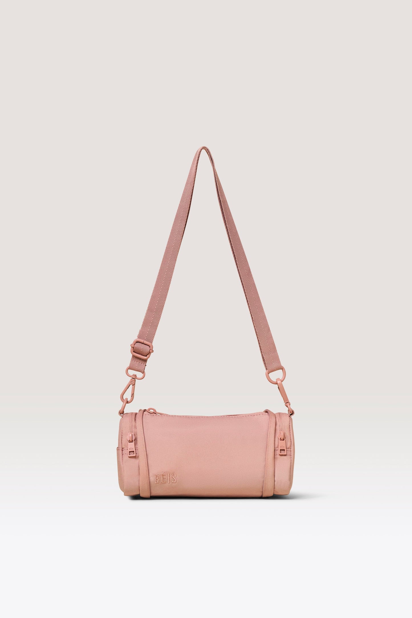 The Expandable Crossbody Charm in Atlas Pink