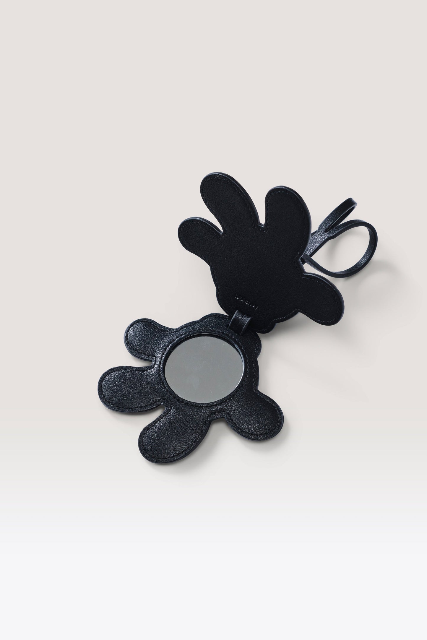 The Mickey Mouse Glove Mirror Charm in Black