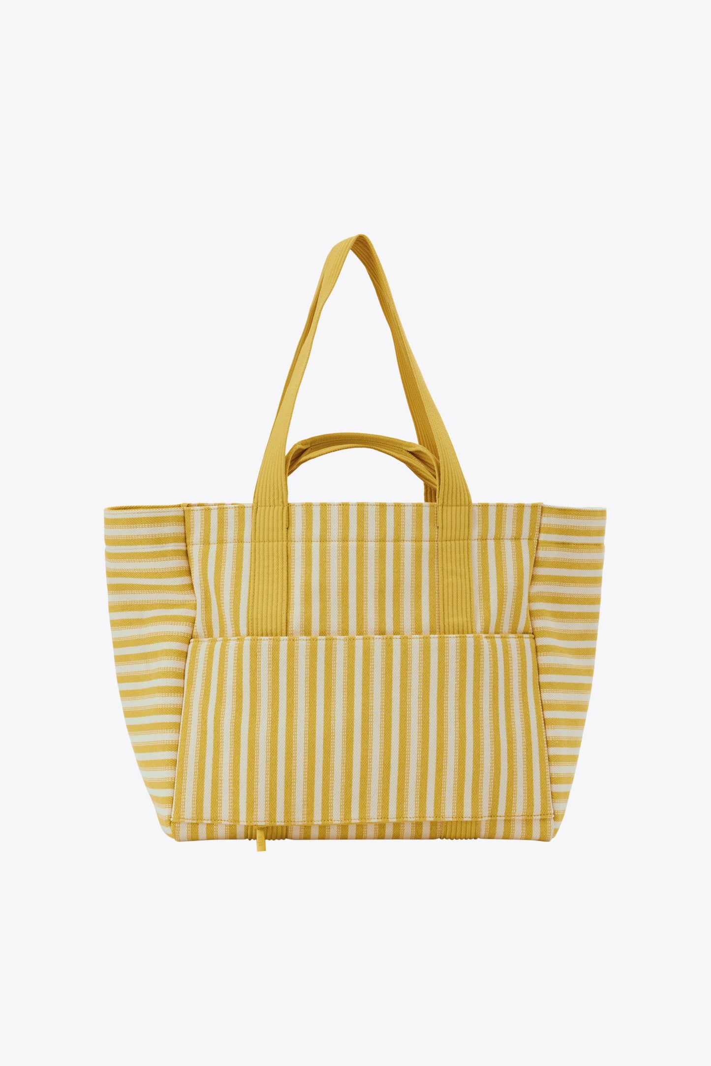 The Vacation Tote in Honey Stripe