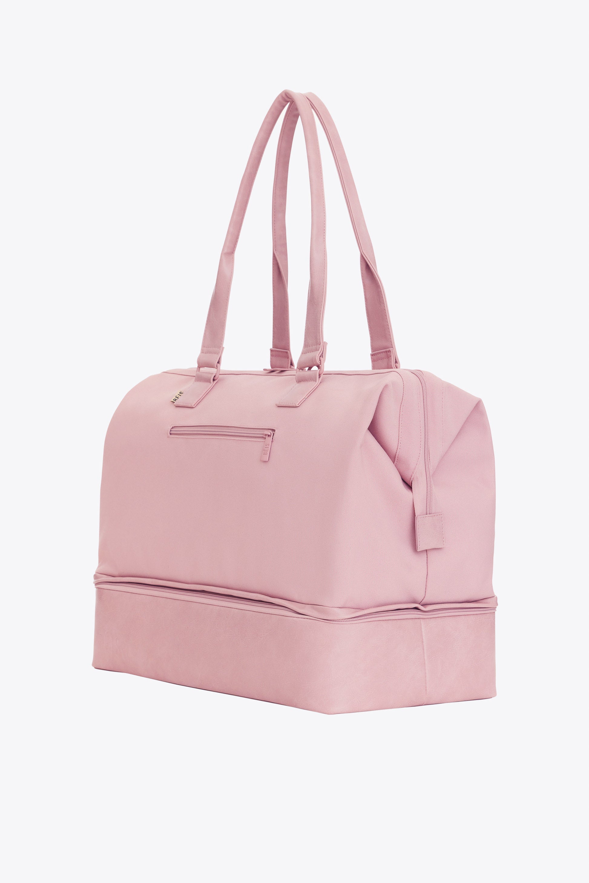 Pink weekender bag best sale