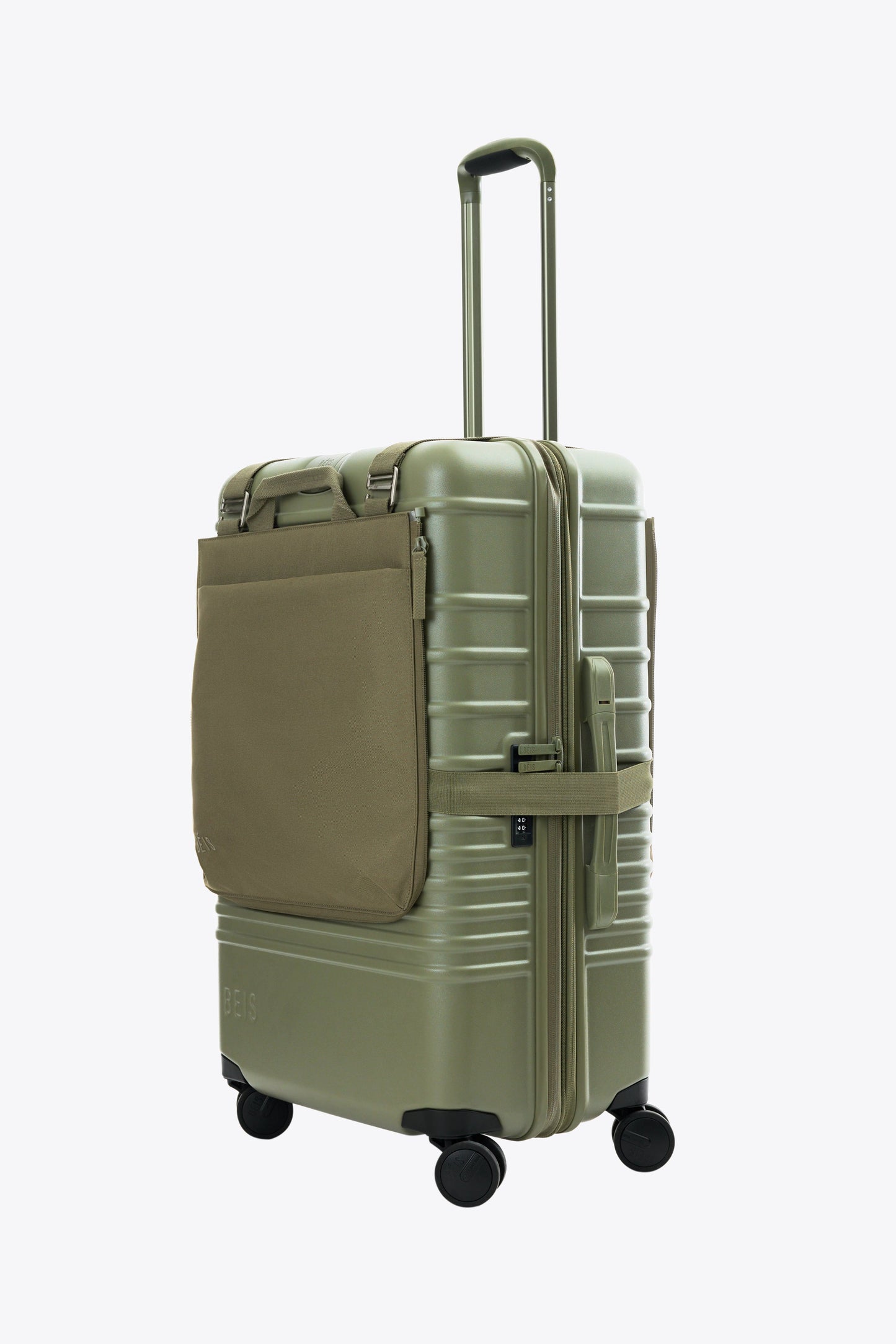 The Convertible Luggage Vest in Olive