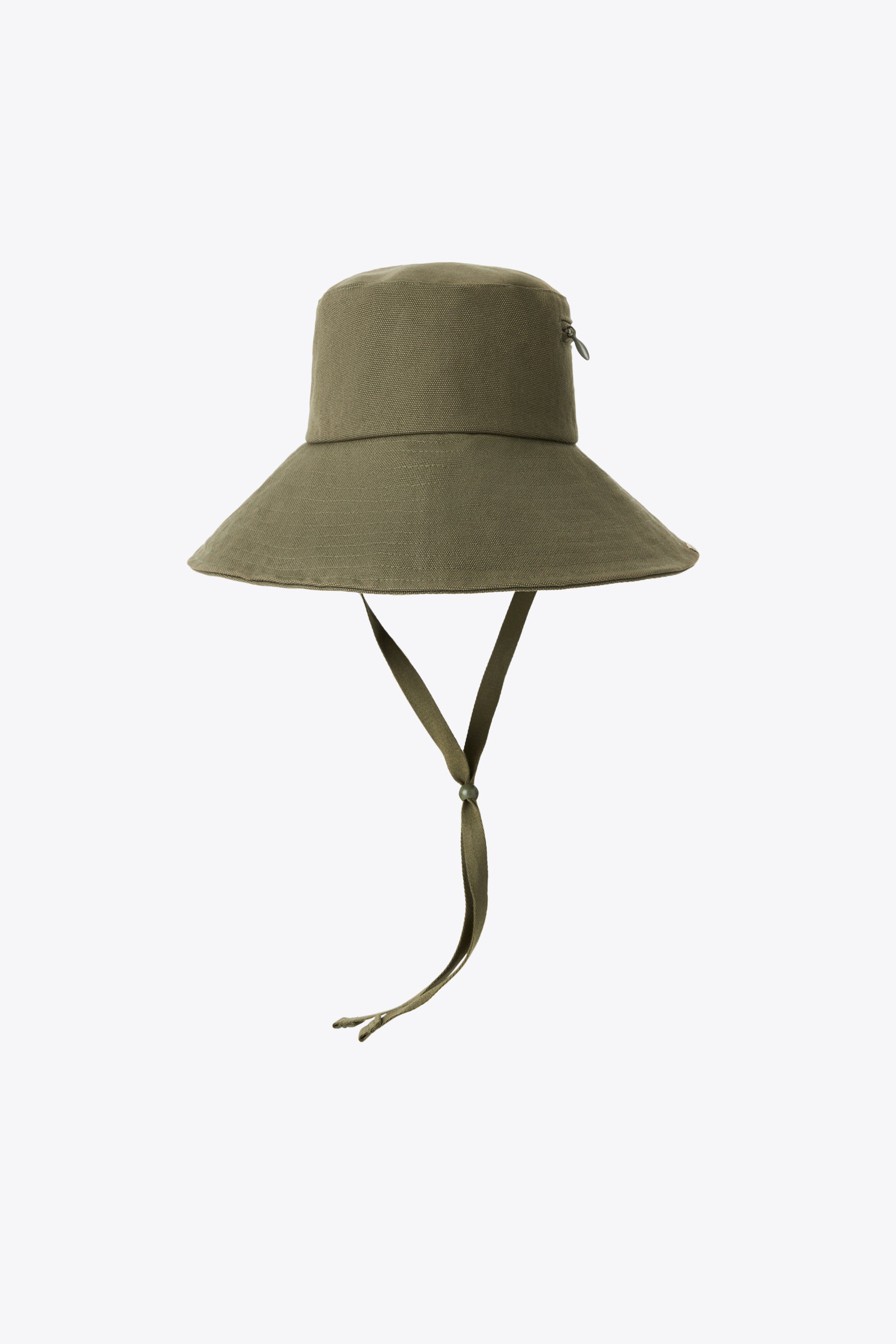 Olive floppy hat on sale