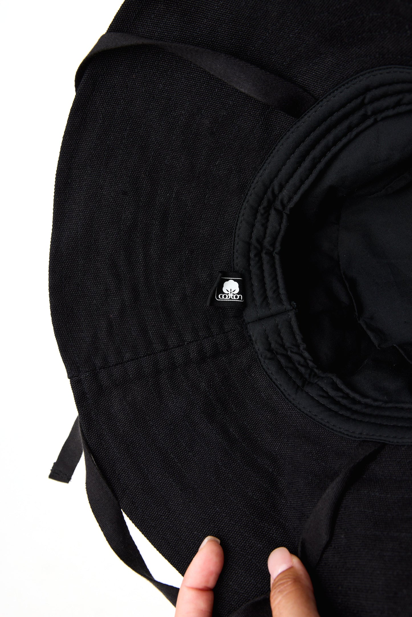 The Wide Brim Sun-Hat in Black