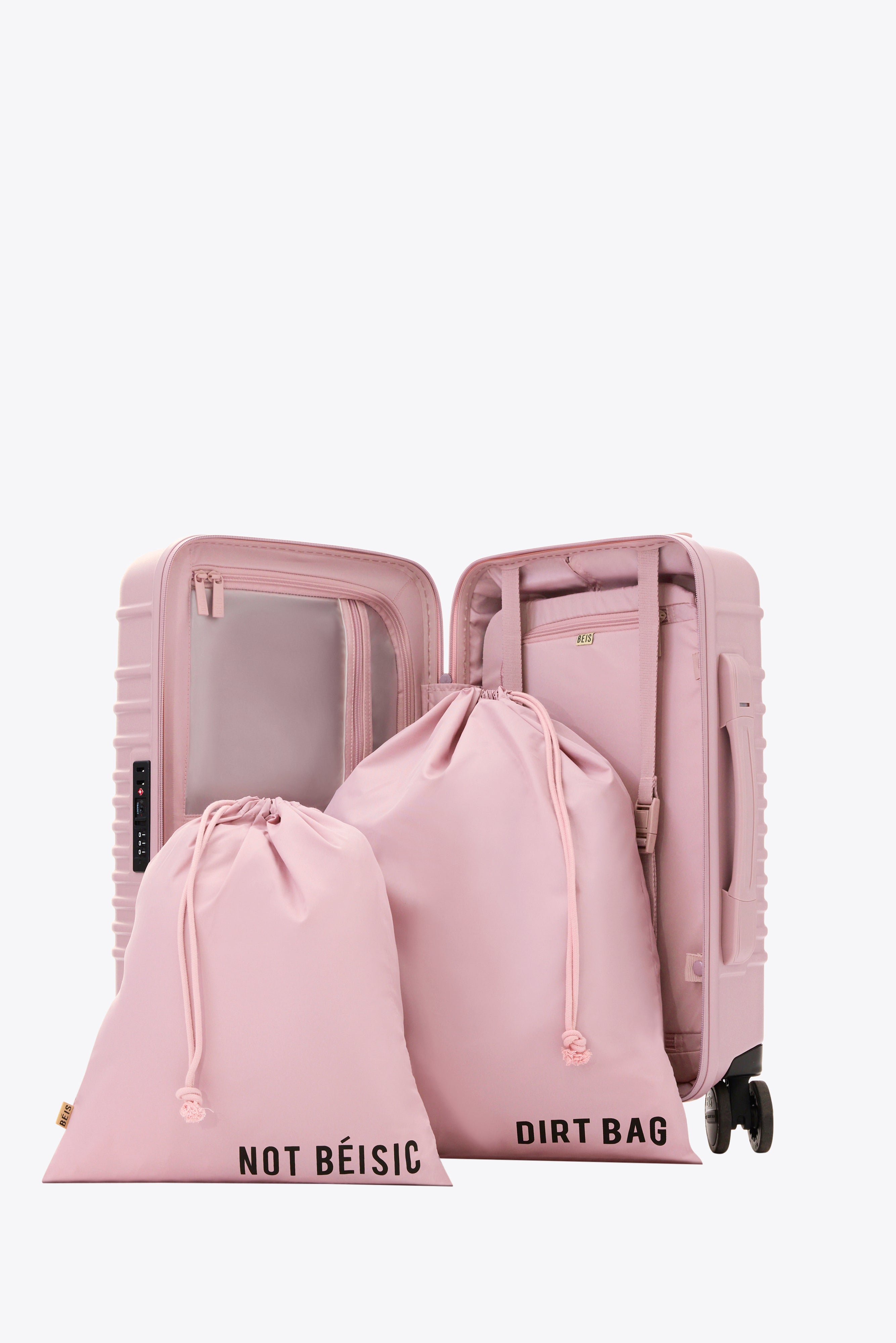 The Small Carry On Roller in Atlas Pink