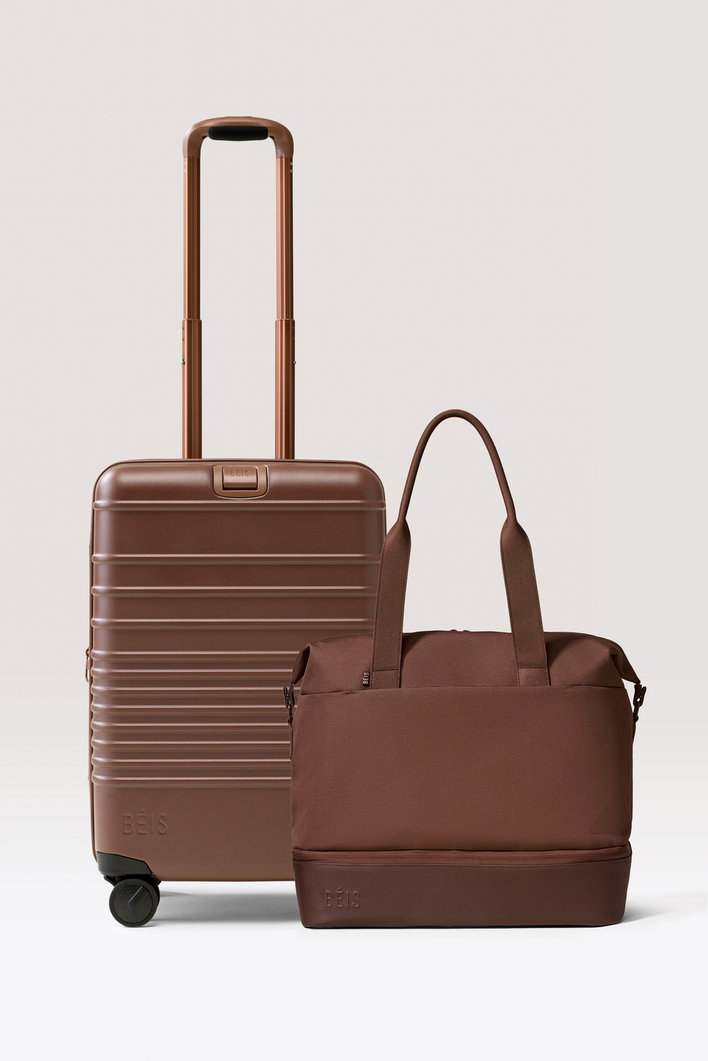 20% off starter sets and 25% off 3-piece luggage sets