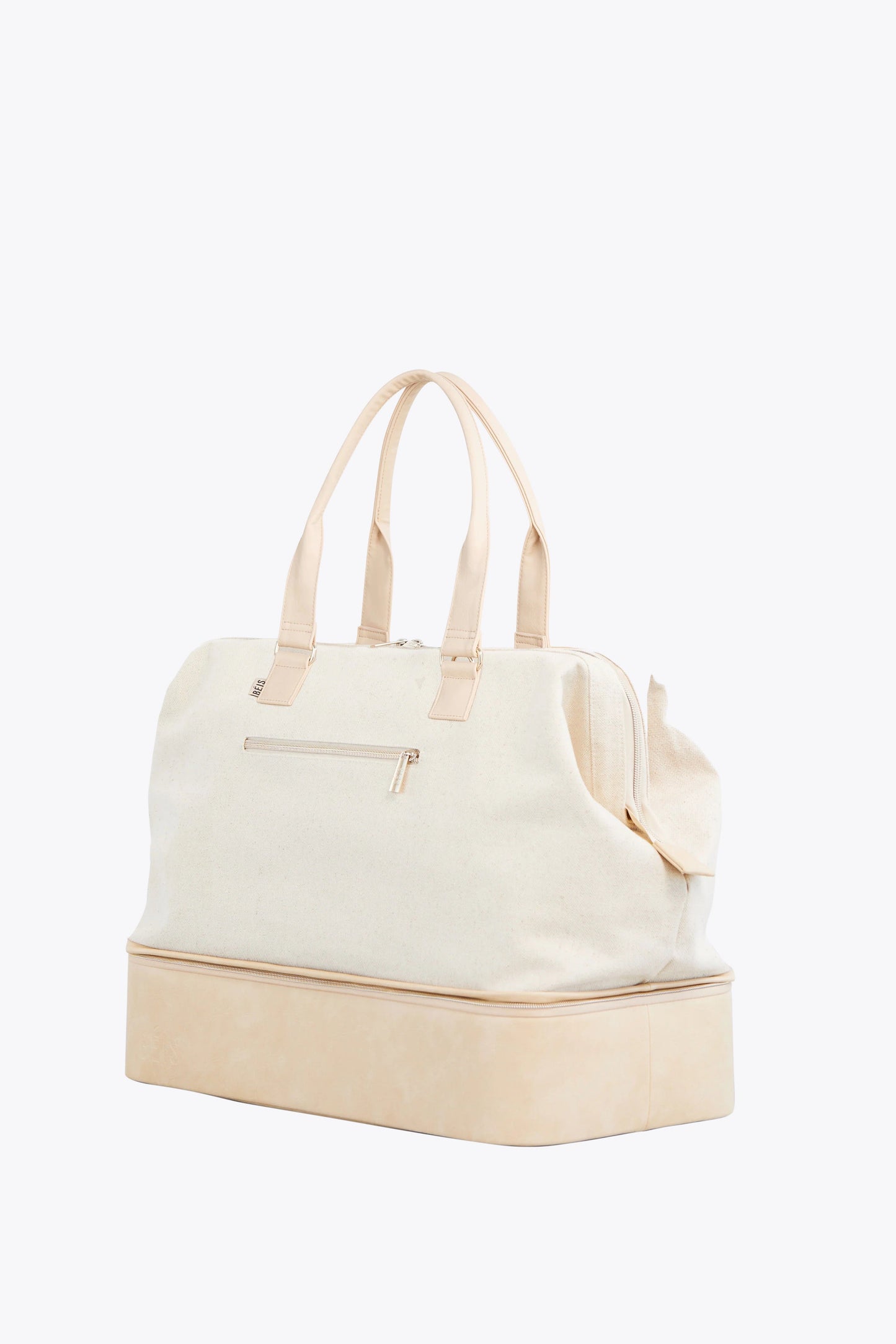 The Convertible Weekender in Beige