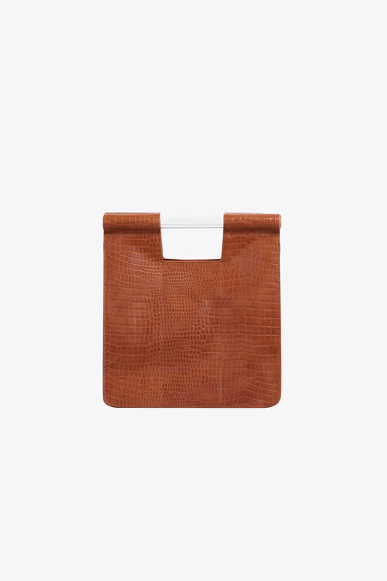 The Crossbody in Cognac Croc