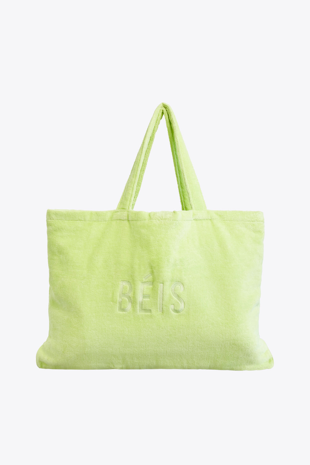 Terry Towel Tote Citron
