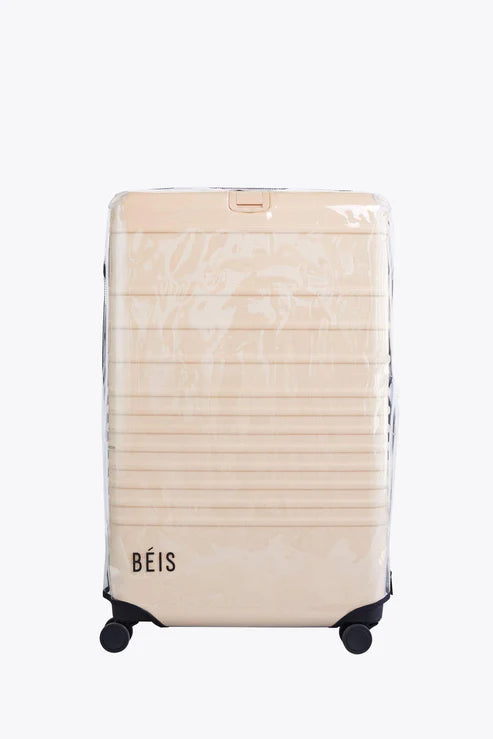 Large Check Luggage Cover
