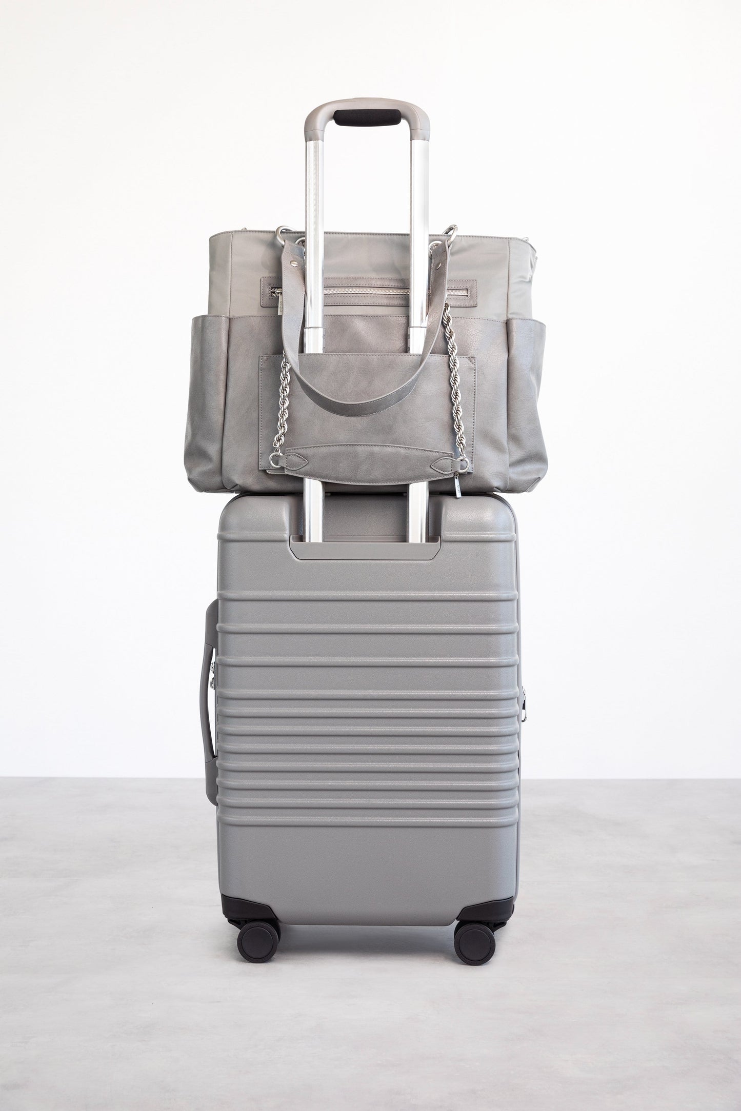 The Diaper Bag in Grey