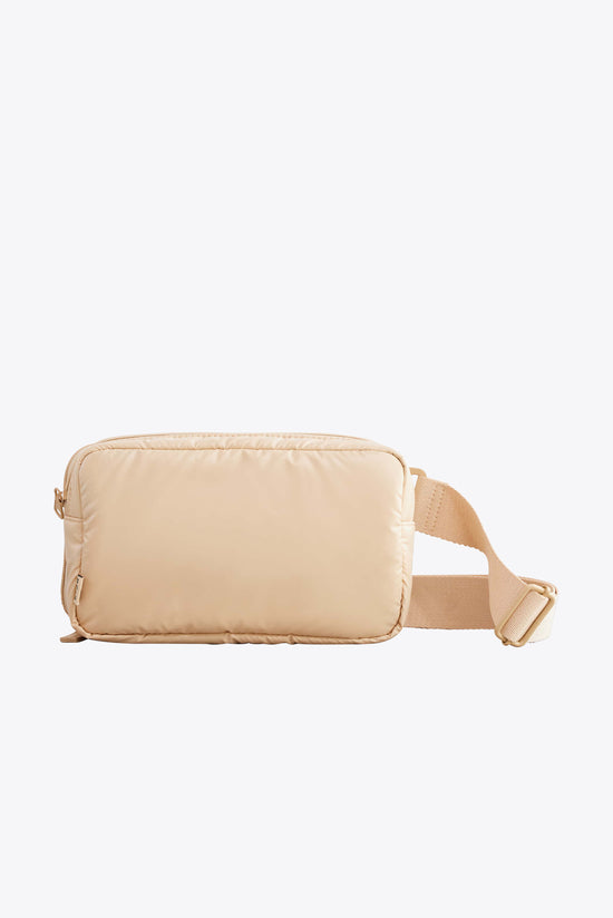 The Expandable Pouch in Beige