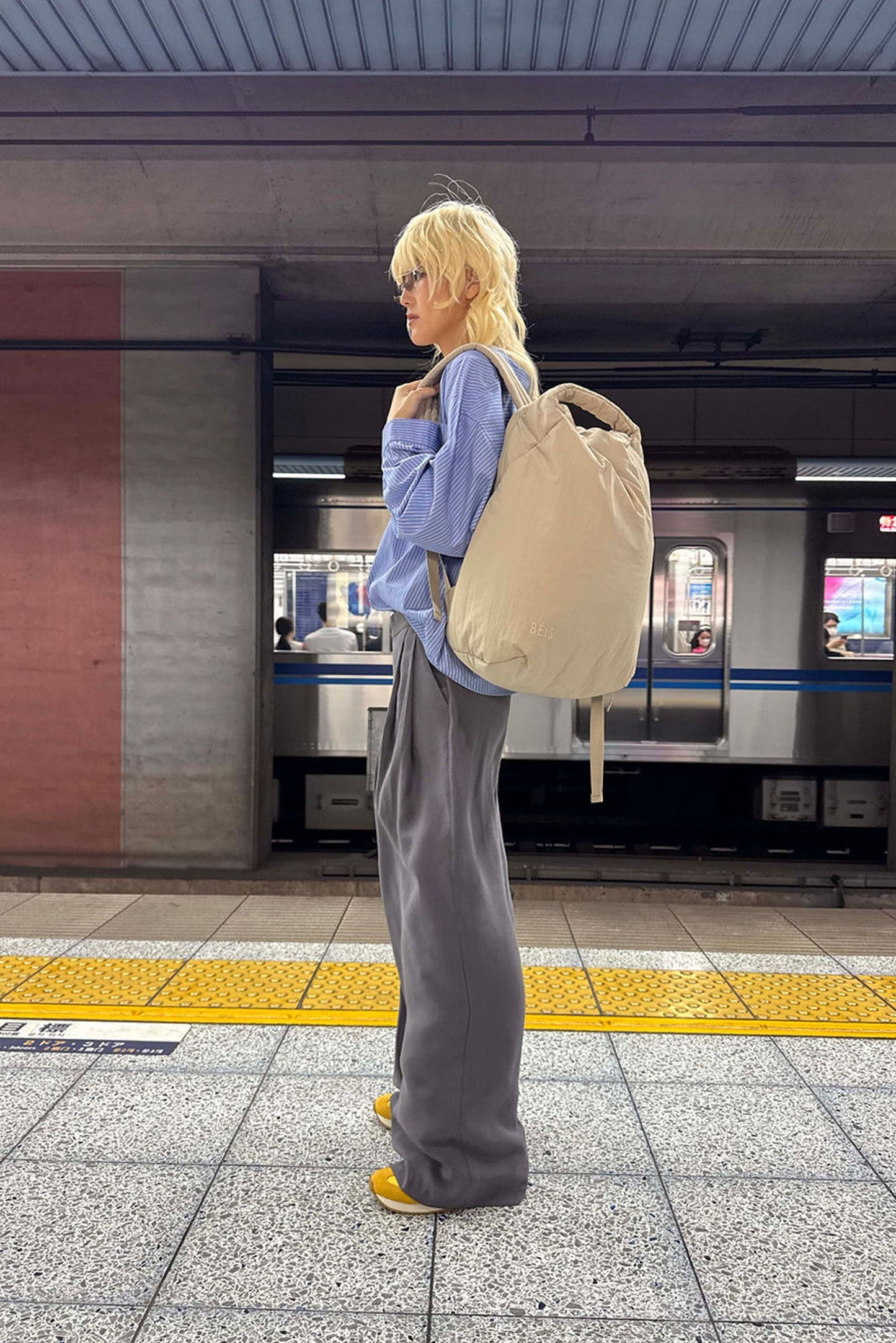 The Air Backpack in Oat