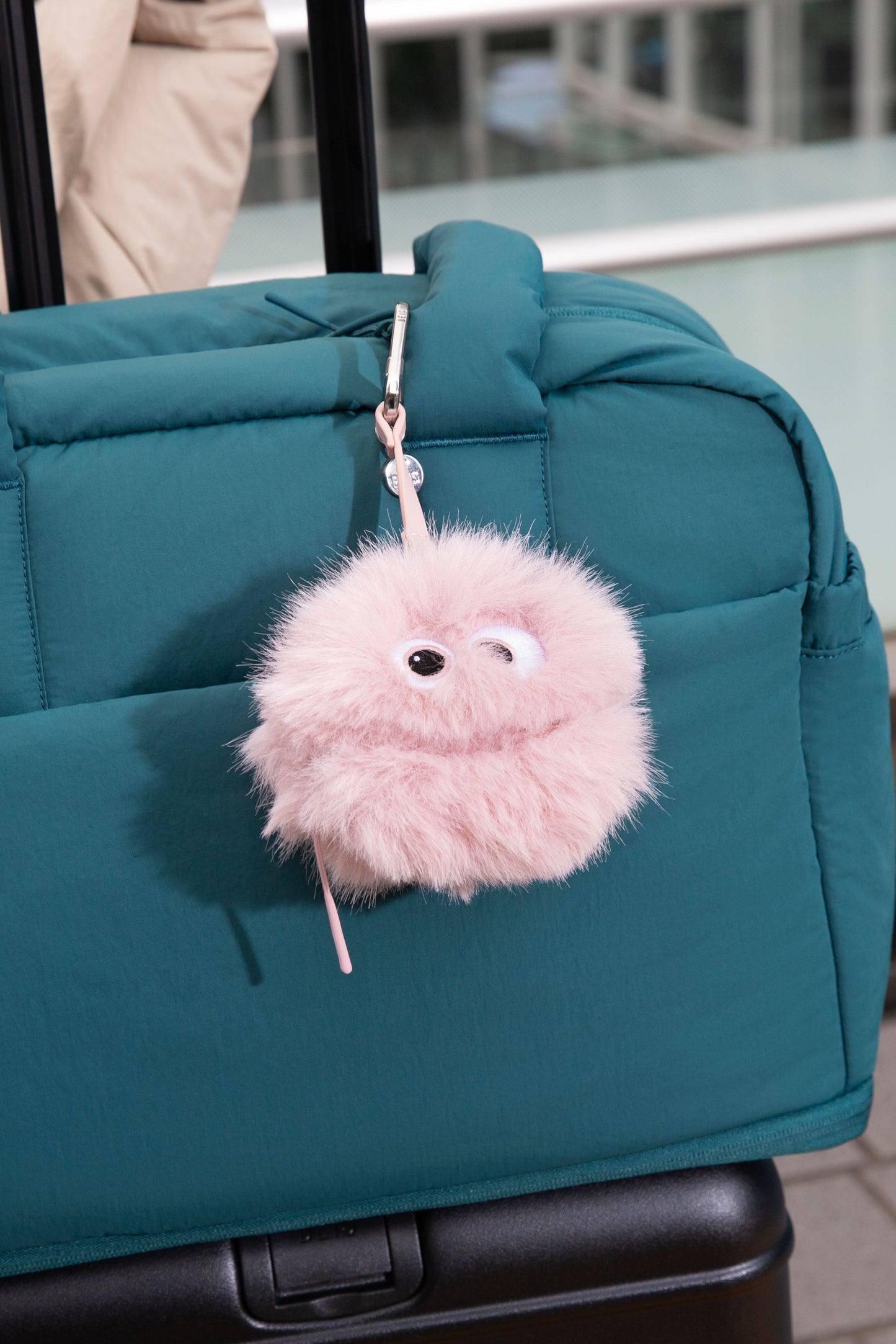 The Stow Away Charm in Blushing Pink