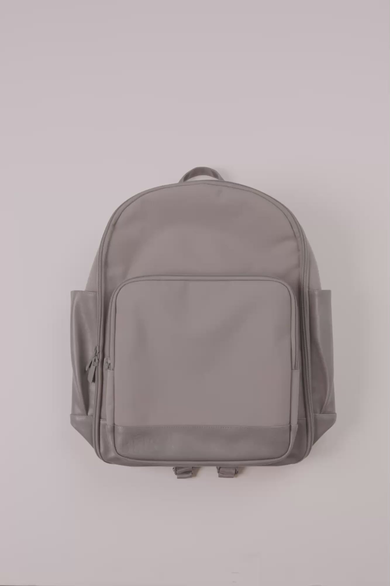 BÉIS 'The Backpack' in Gray - Gray Laptop Backpack For Work 