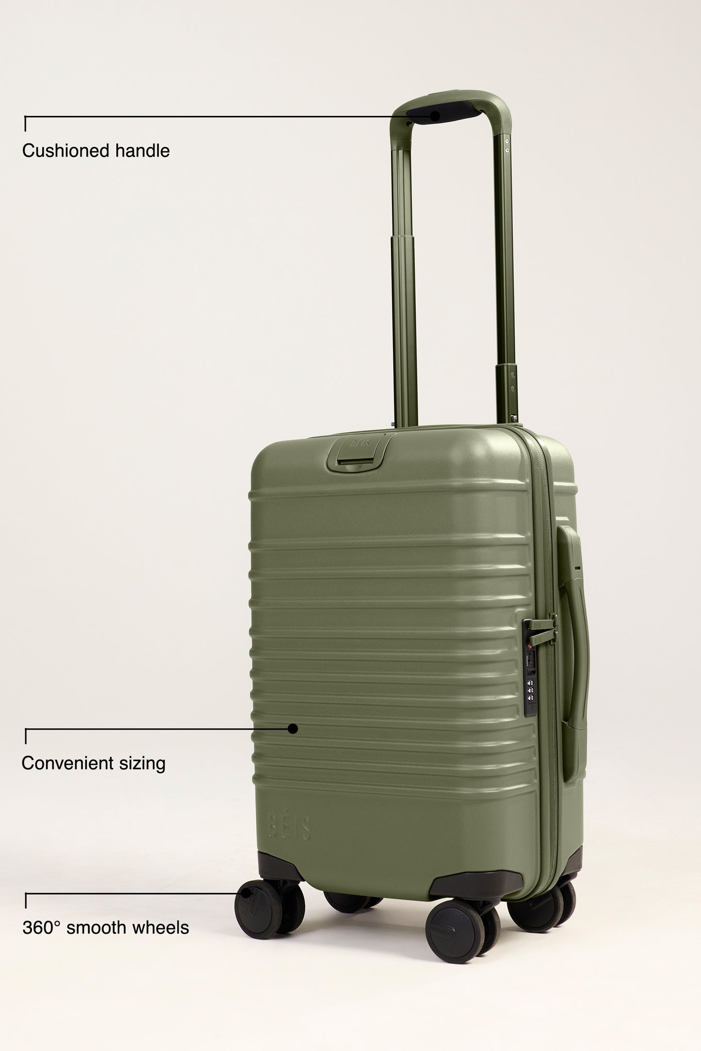 The Small Carry-On Roller in Olive