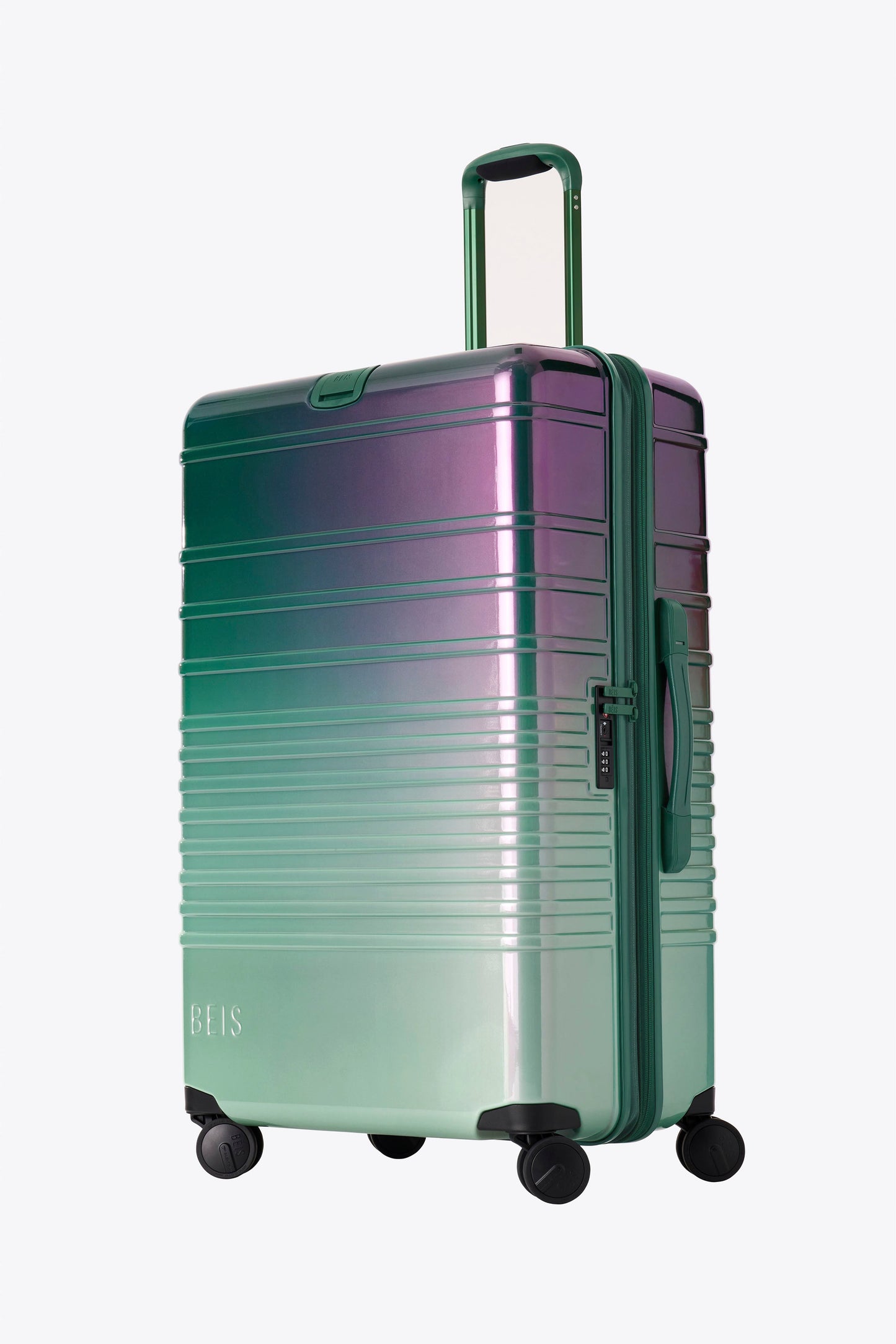 The Large Check-In Roller in Wicked Green