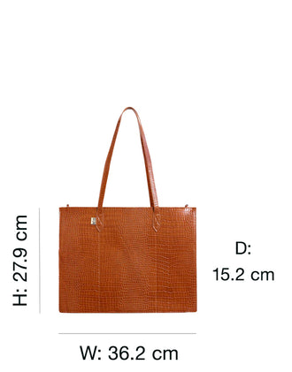 The Work Tote dimension